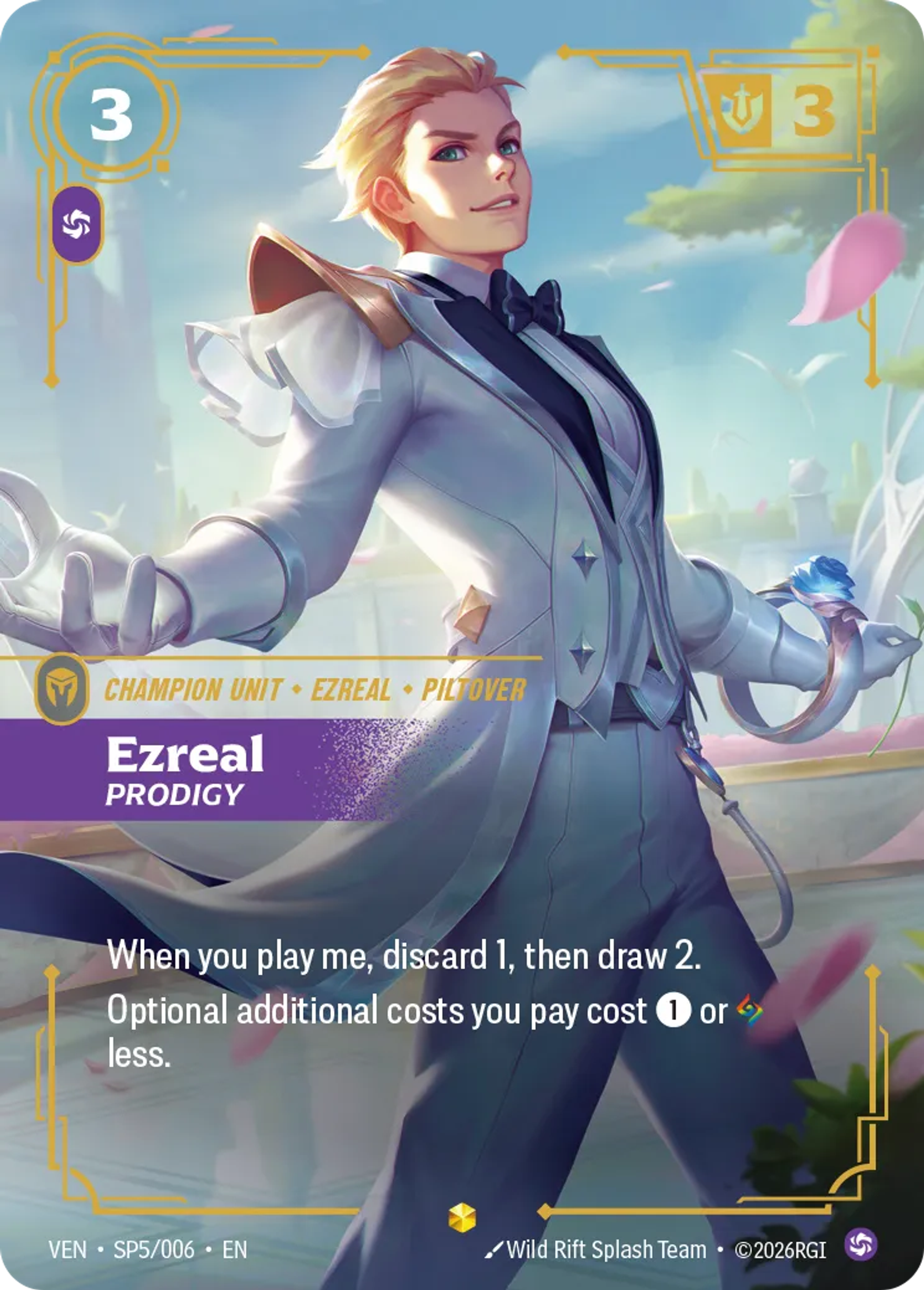 Ezreal - Prodigy — Vendetta — Riftbound