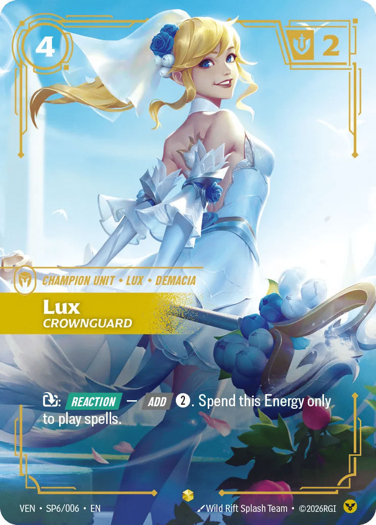 Lux - Crownguard — Vendetta — Riftbound: League of Legends TCG