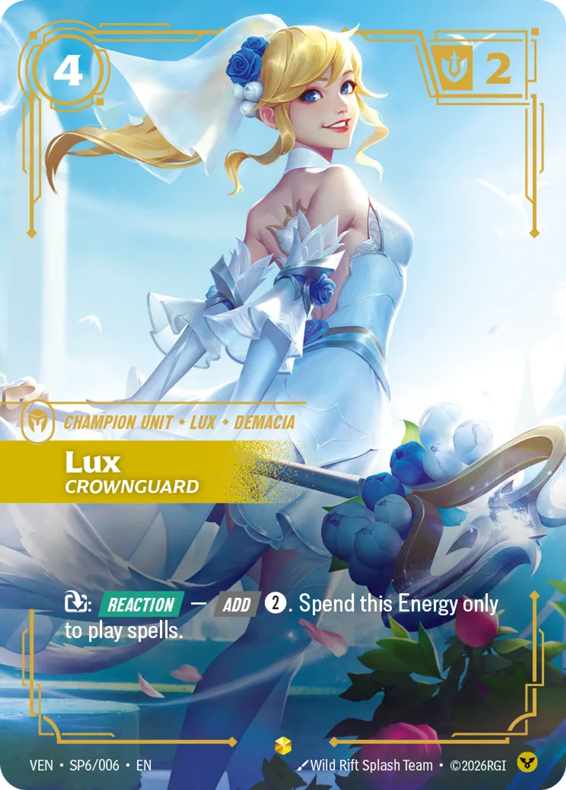 Lux - Crownguard — Vendetta — Riftbound