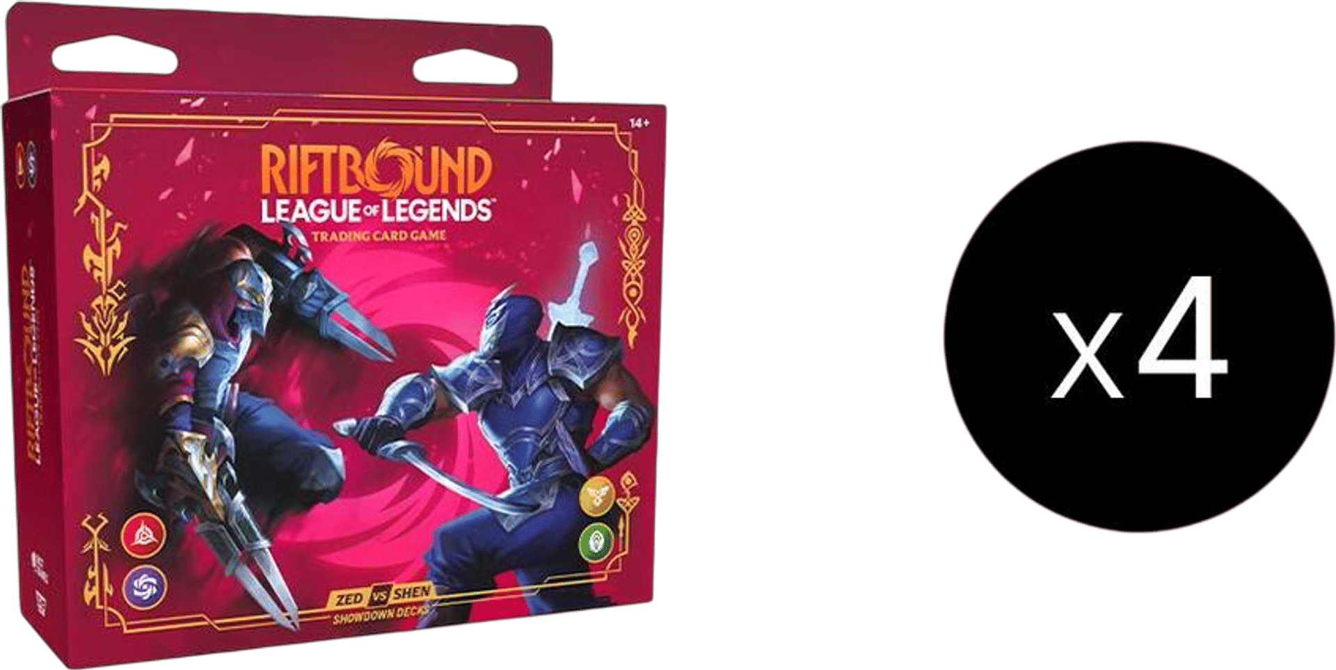 Product image for Vendetta : Boîte de Showdown Decks - Zed vs Shen