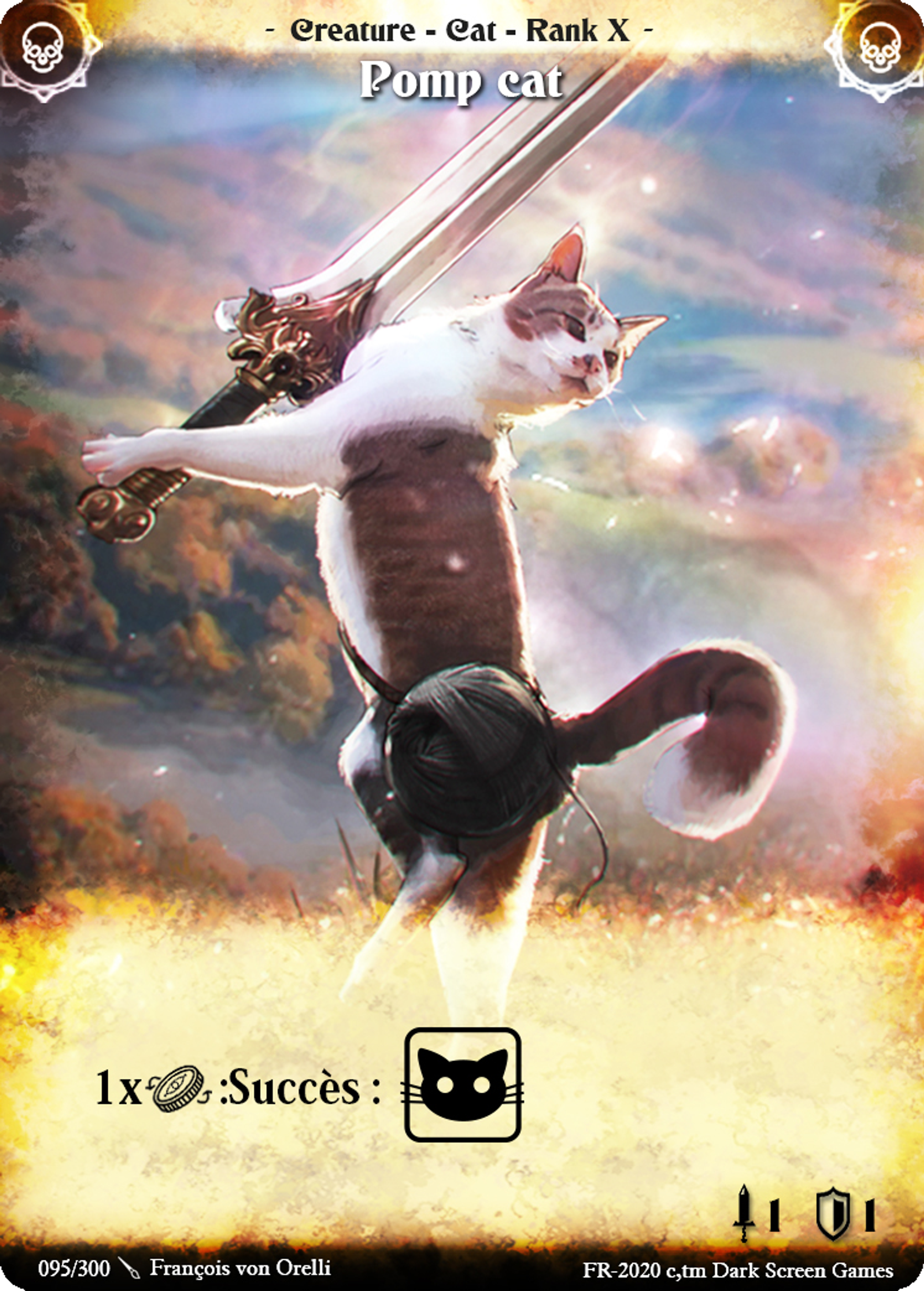 Pomp Cat — Vault Pack 2 — Rise TCG