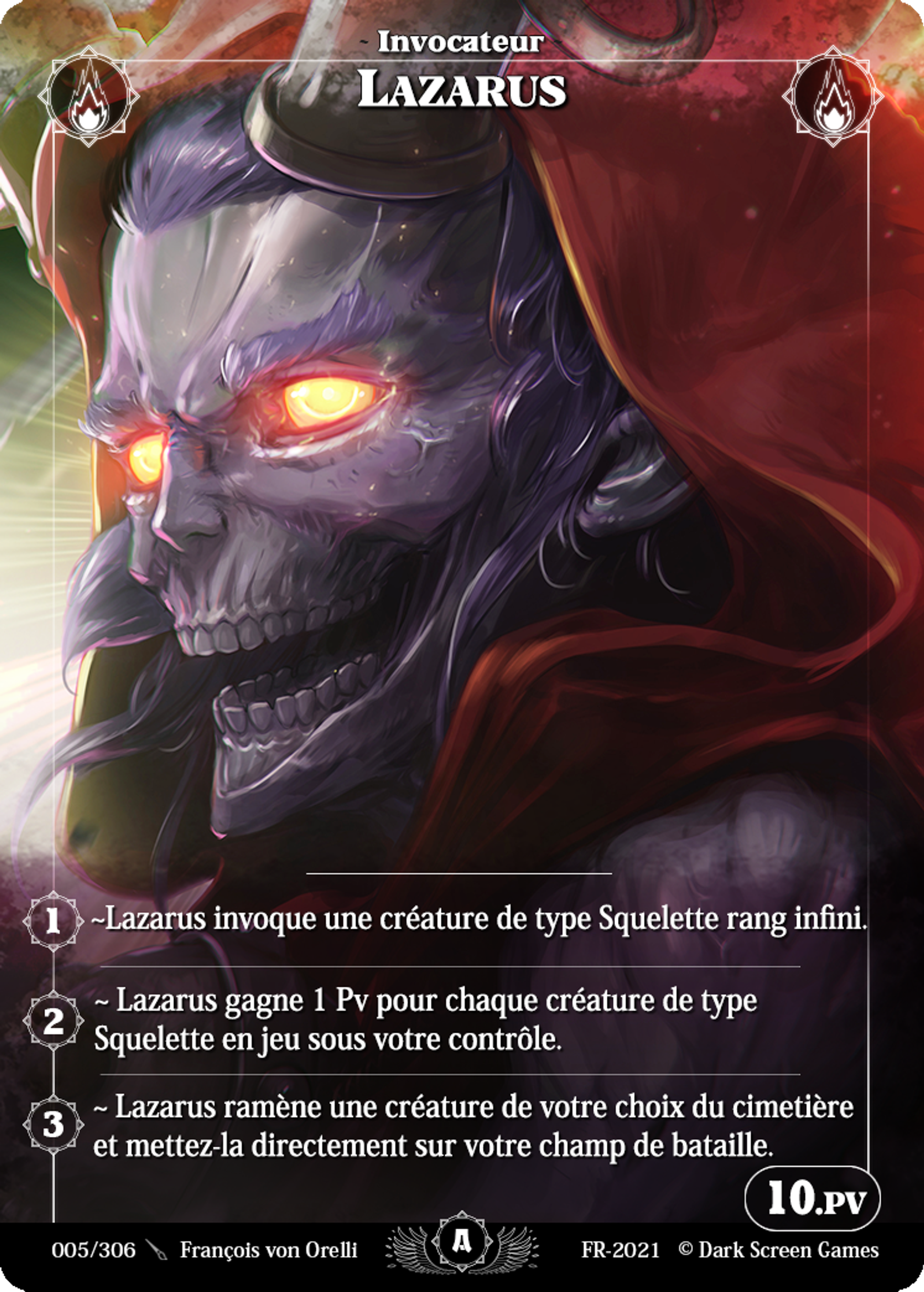 Lazarus — Test FR 2021 — Rise TCG