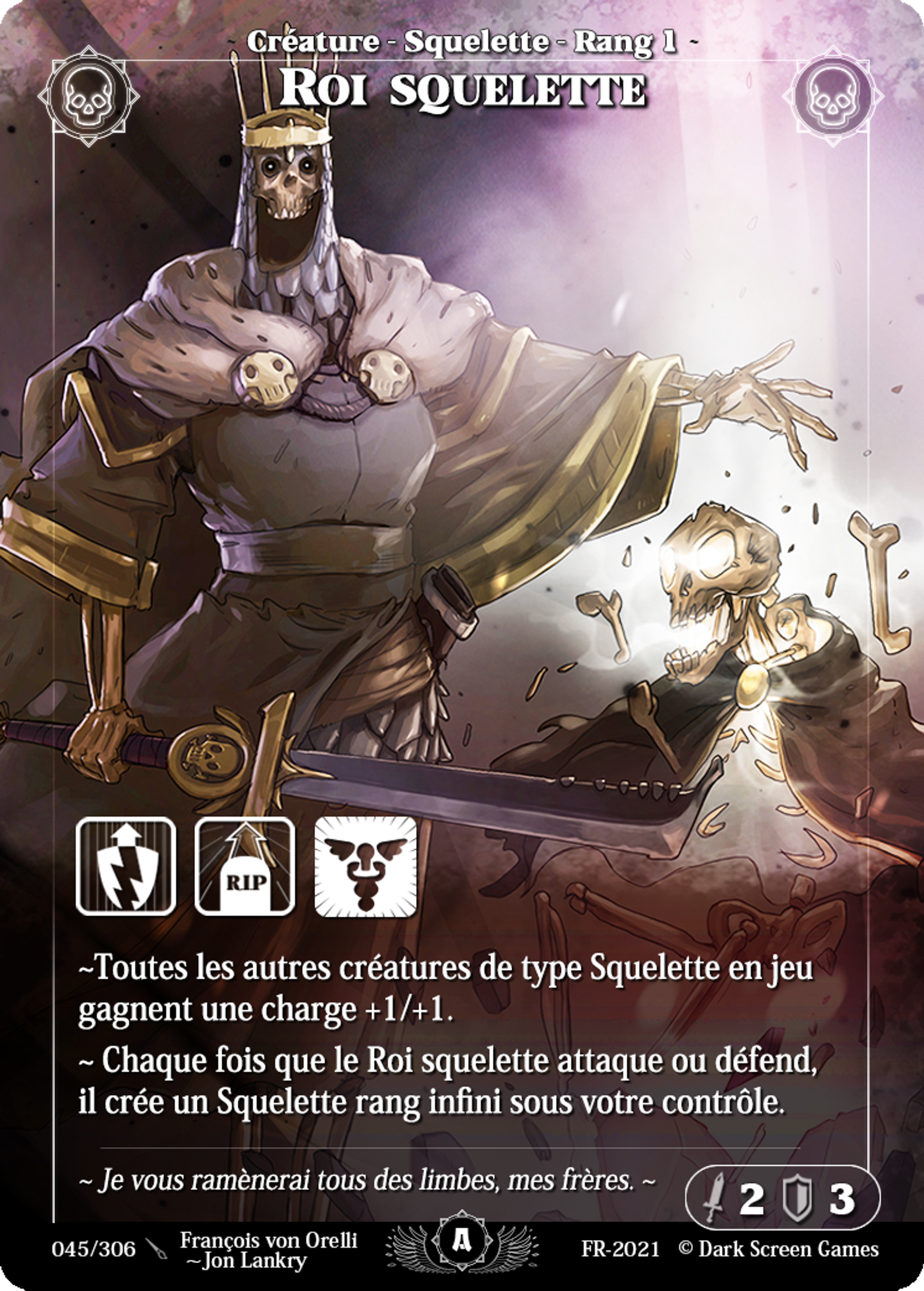 Roi Squelette — Test FR 2021 — Rise TCG