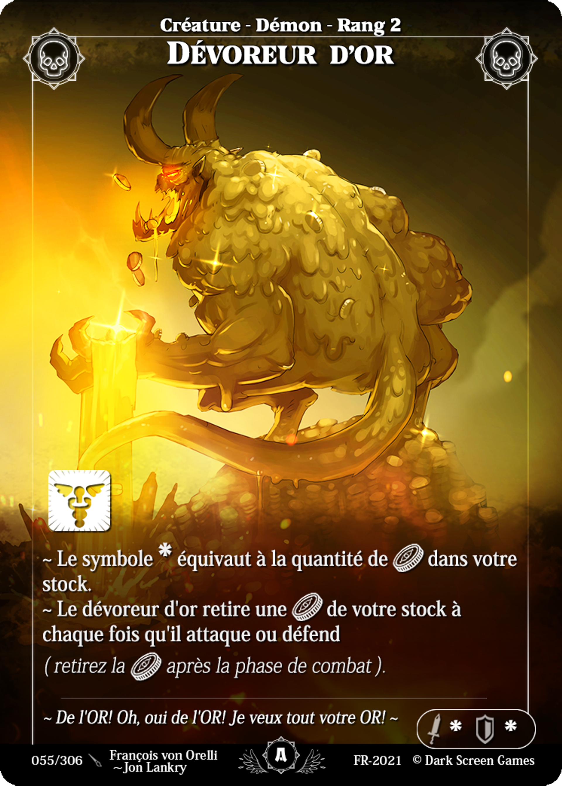 Dévoreur D'Or — Test FR 2021 — Rise TCG