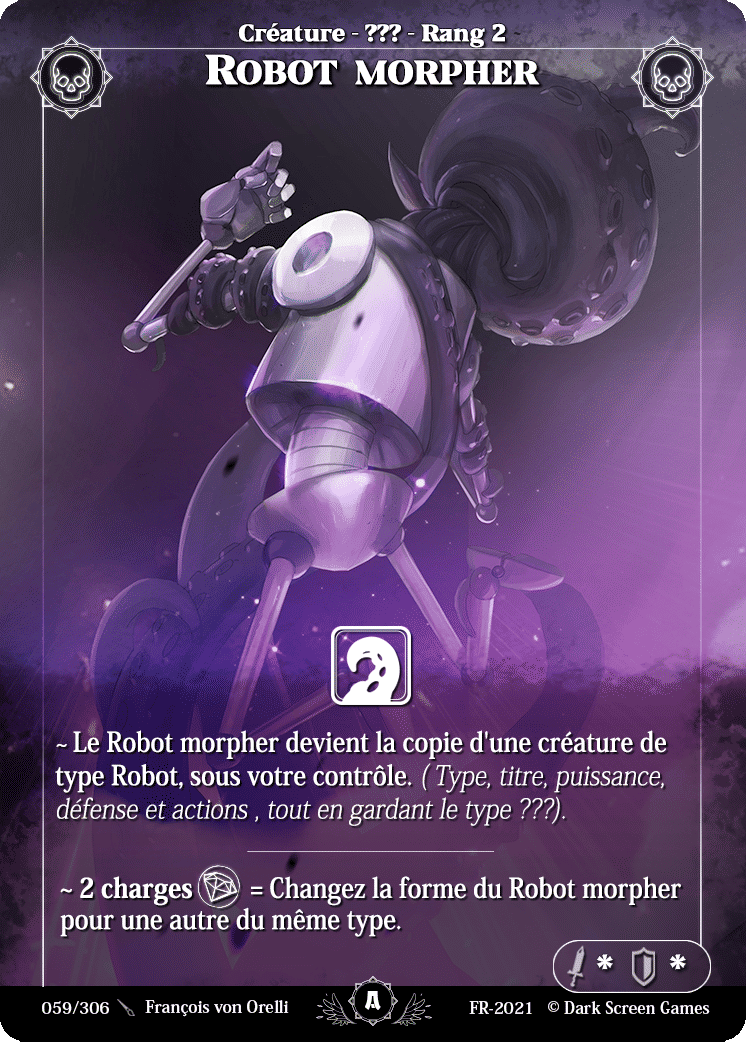 Robot Morpher — Test FR 2021 — Rise TCG