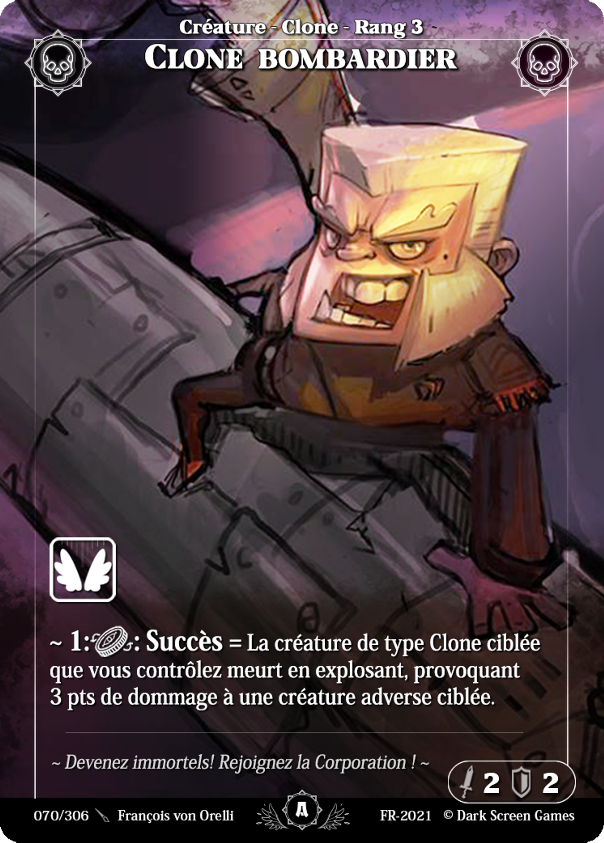 Clone Bombardier — Test FR 2021 — Rise TCG