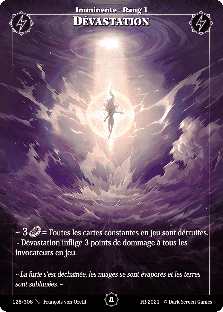 Dévastation — Test FR 2021 — Rise TCG