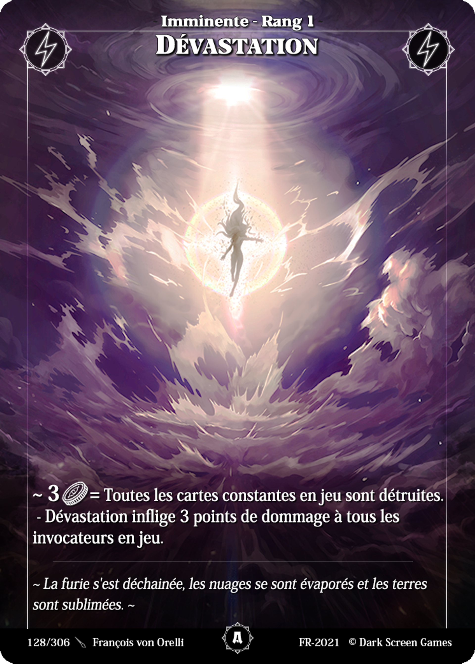 Dévastation — Test FR 2021 — Rise TCG