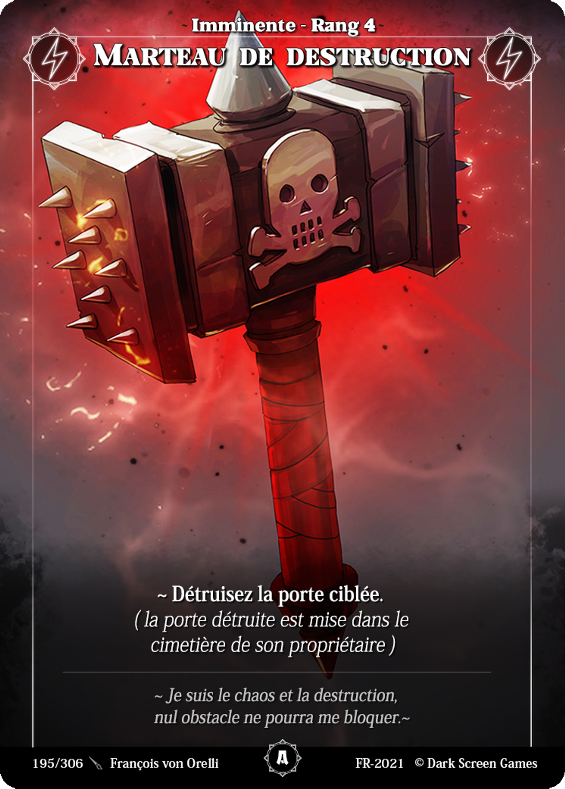 Marteau De Destruction — Test FR 2021 — Rise TCG