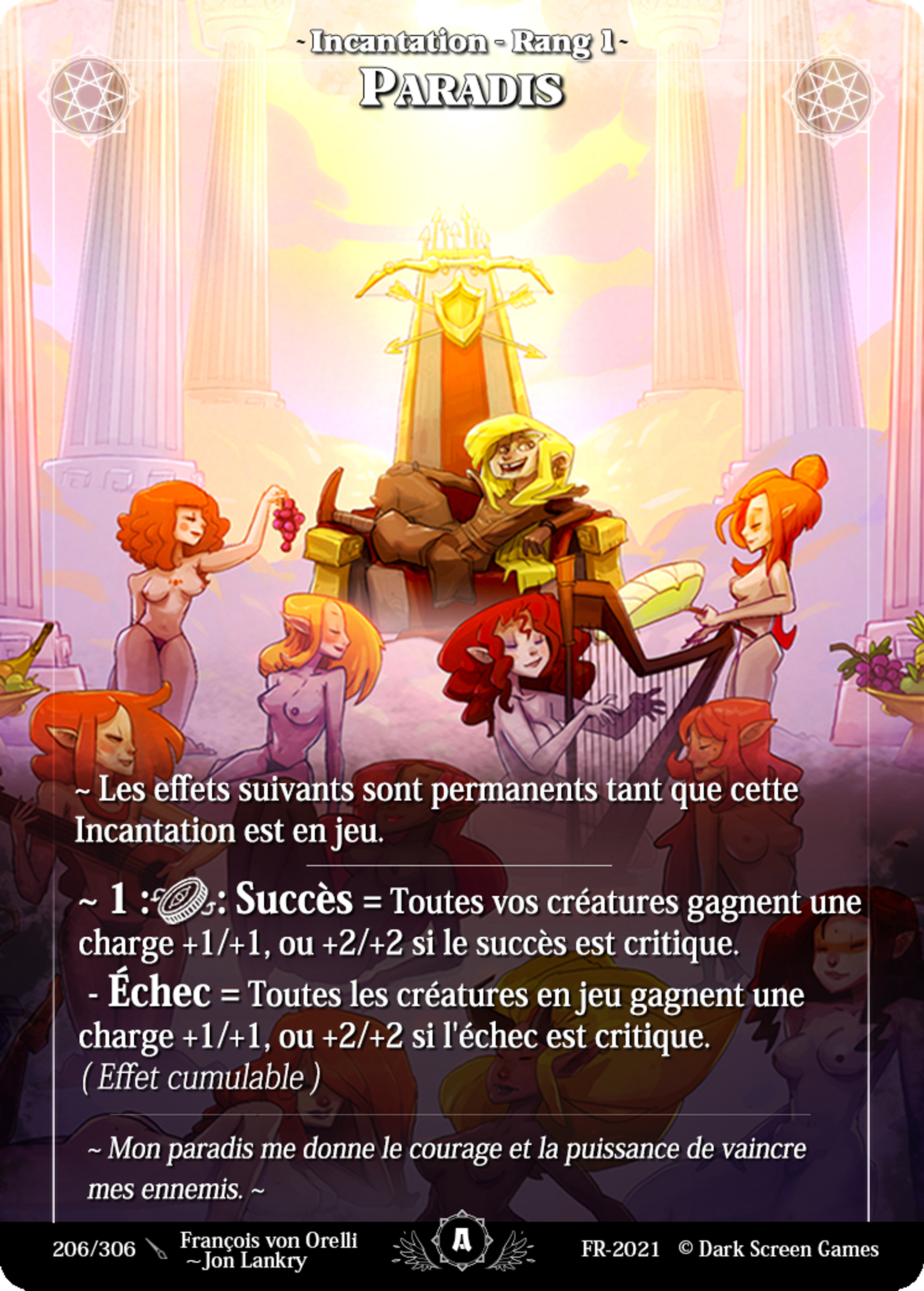 Paradis — Test FR 2021 — Rise TCG