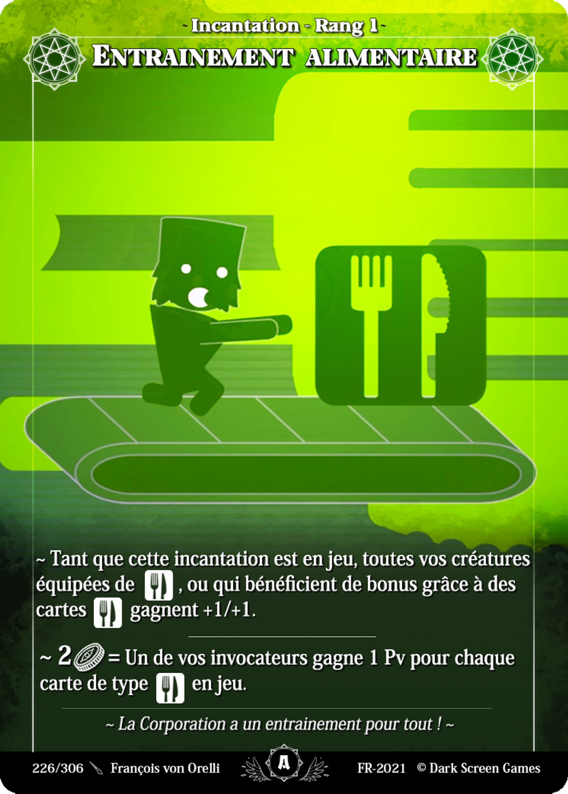 Formation Alimentaire — Test FR 2021 — Rise TCG