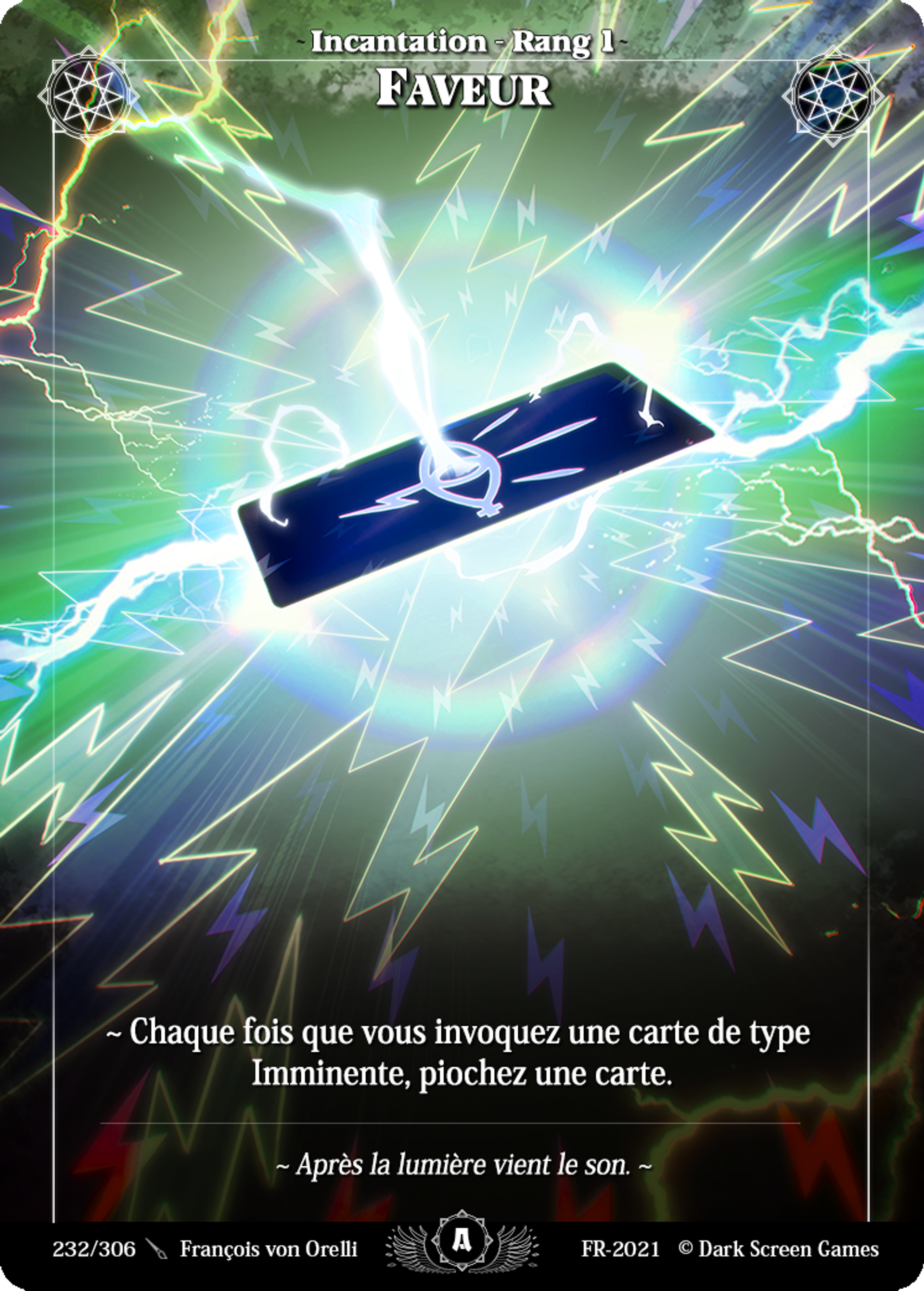 Faveur — Test FR 2021 — Rise TCG
