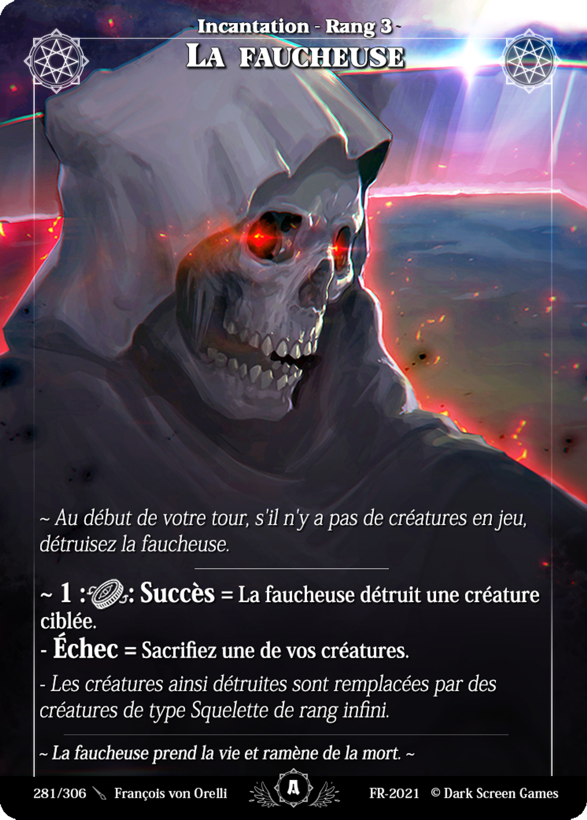 La Faucheuse — Test FR 2021 — Rise TCG