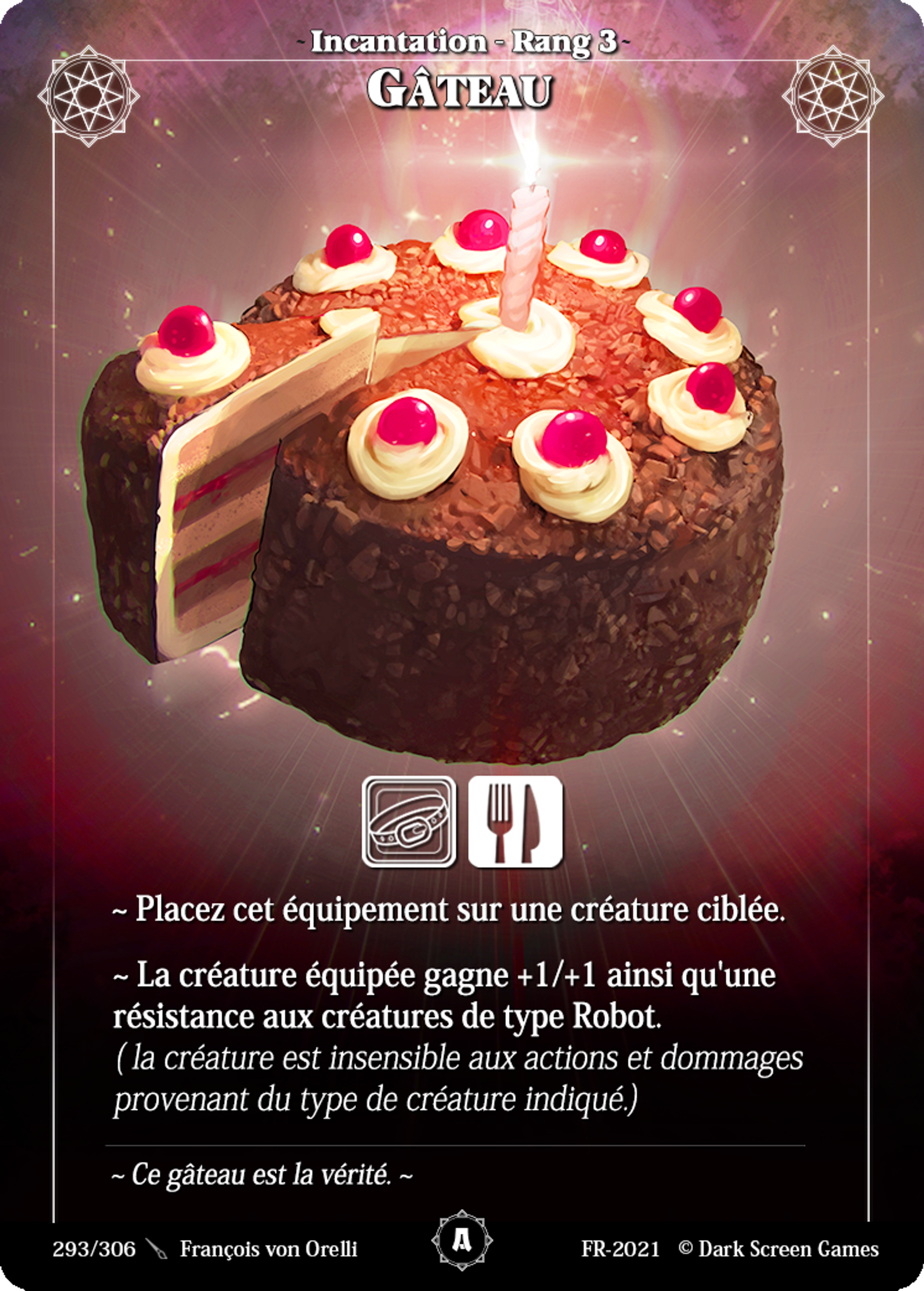 Gâteau — Test FR 2021 — Rise TCG