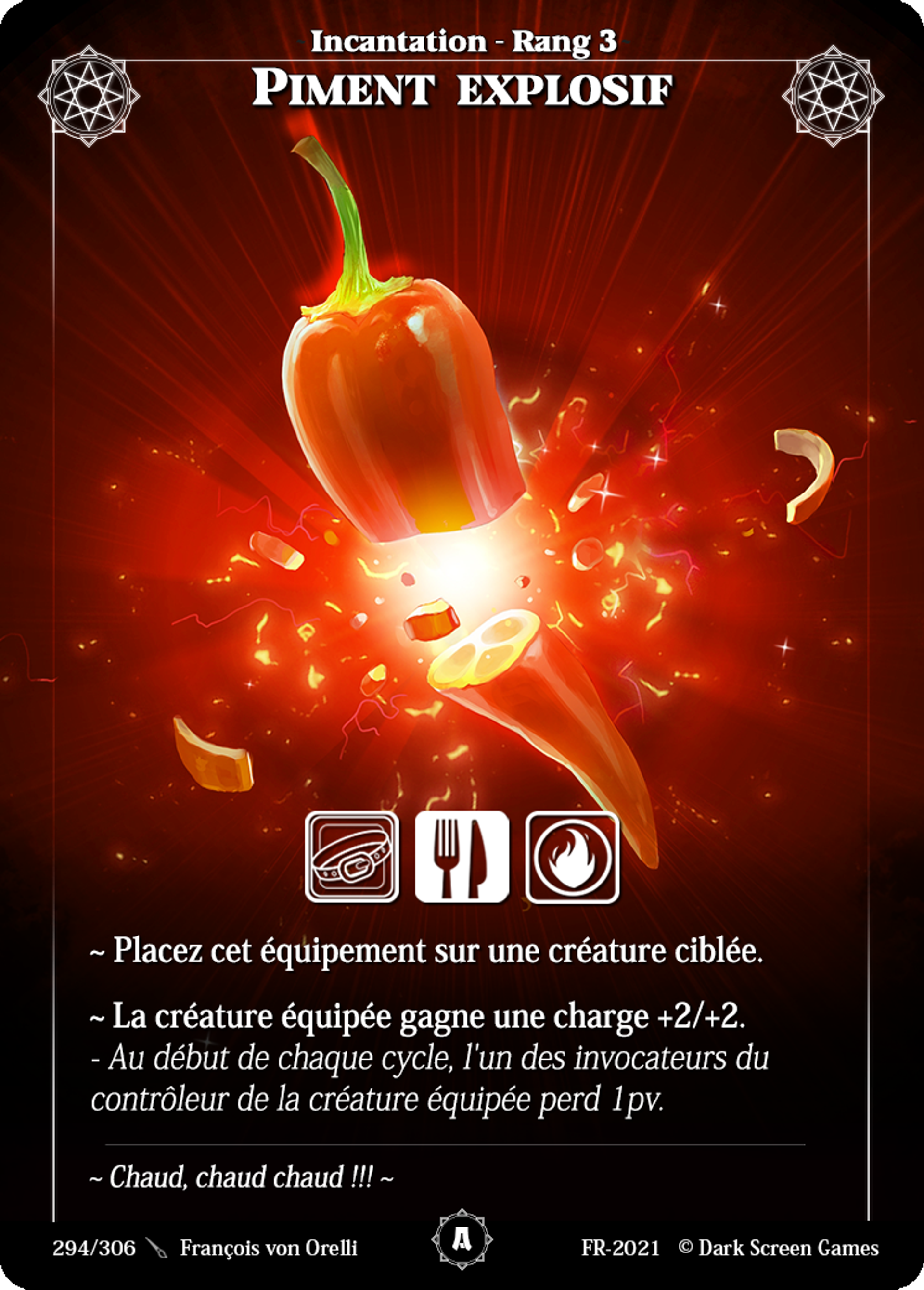 Piment Explosif — Test FR 2021 — Rise TCG