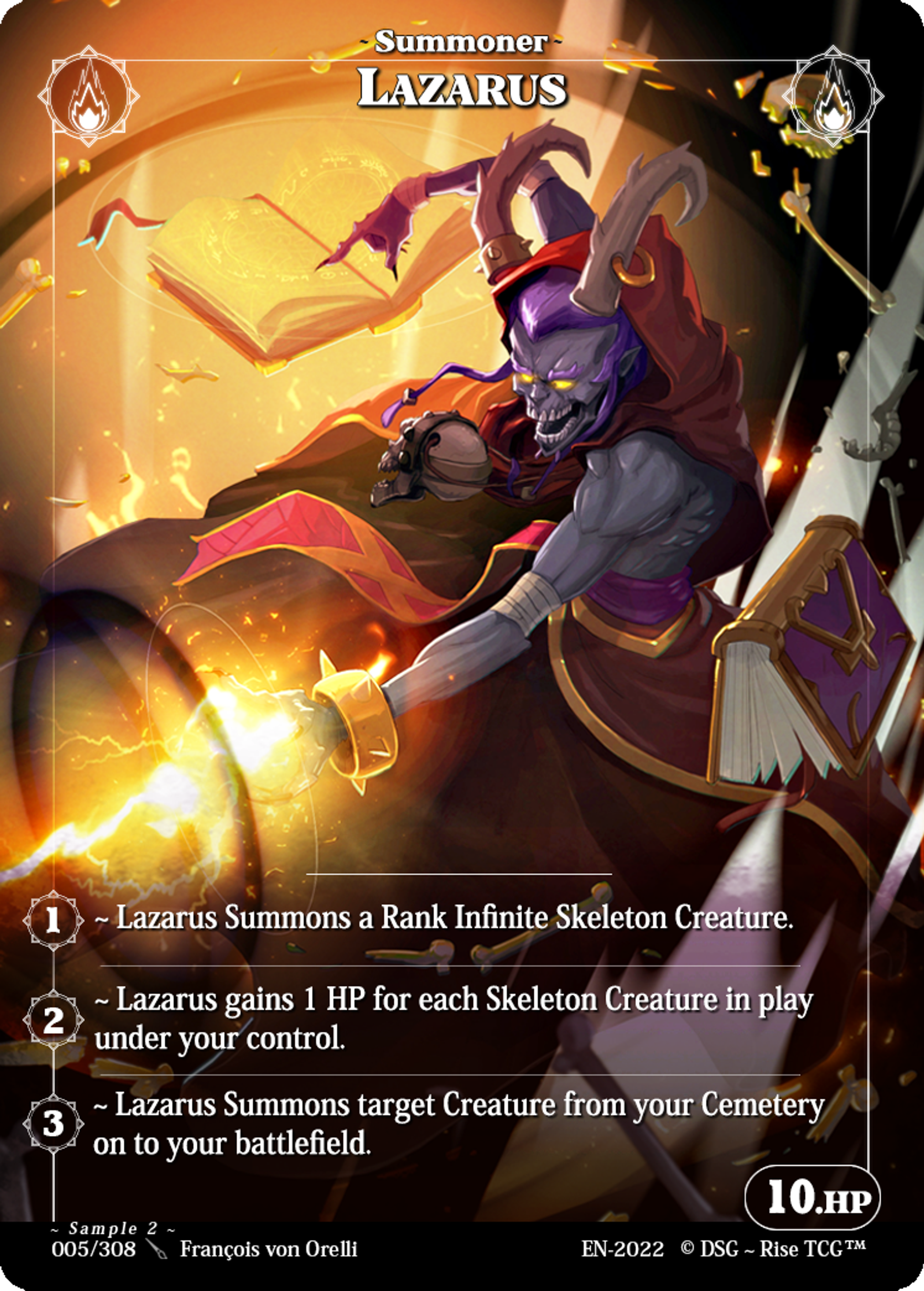 Lazarus — Sample 2 — Rise TCG