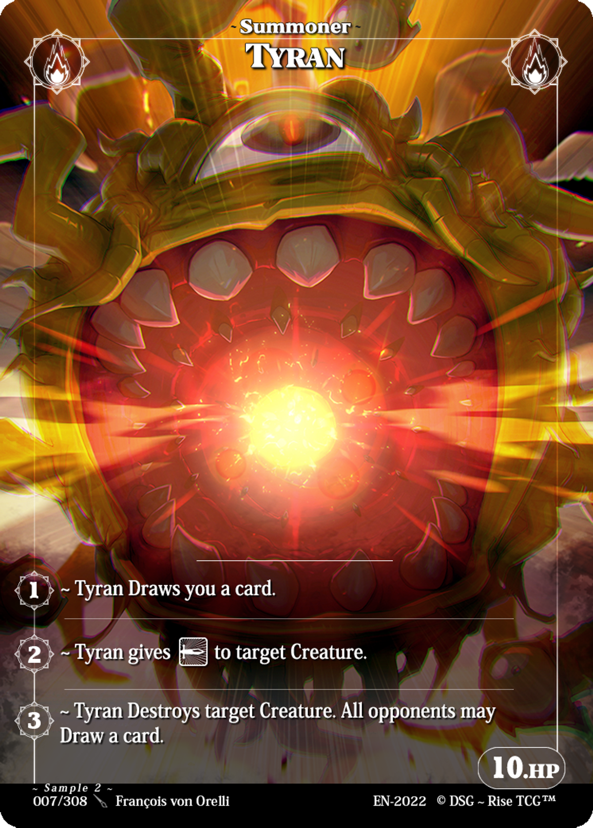 Tyran — Sample 2 — Rise TCG
