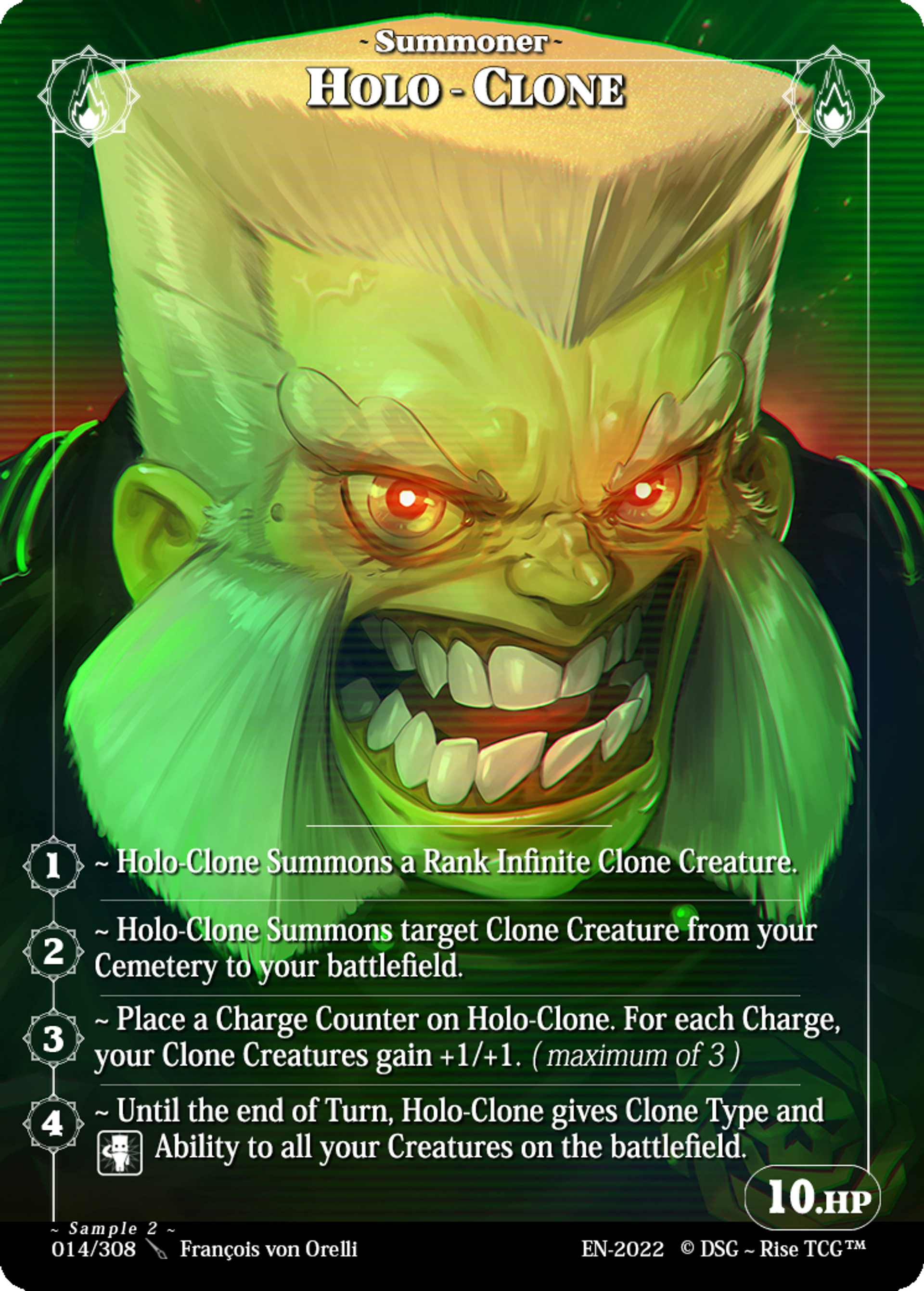 Holo-Clone — Sample 2 — Rise TCG