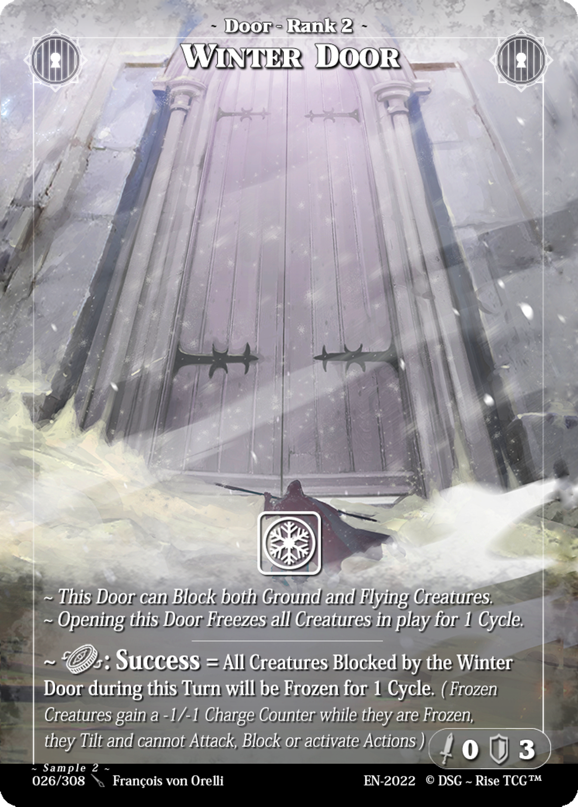 Winter Door — Sample 2 — Rise TCG