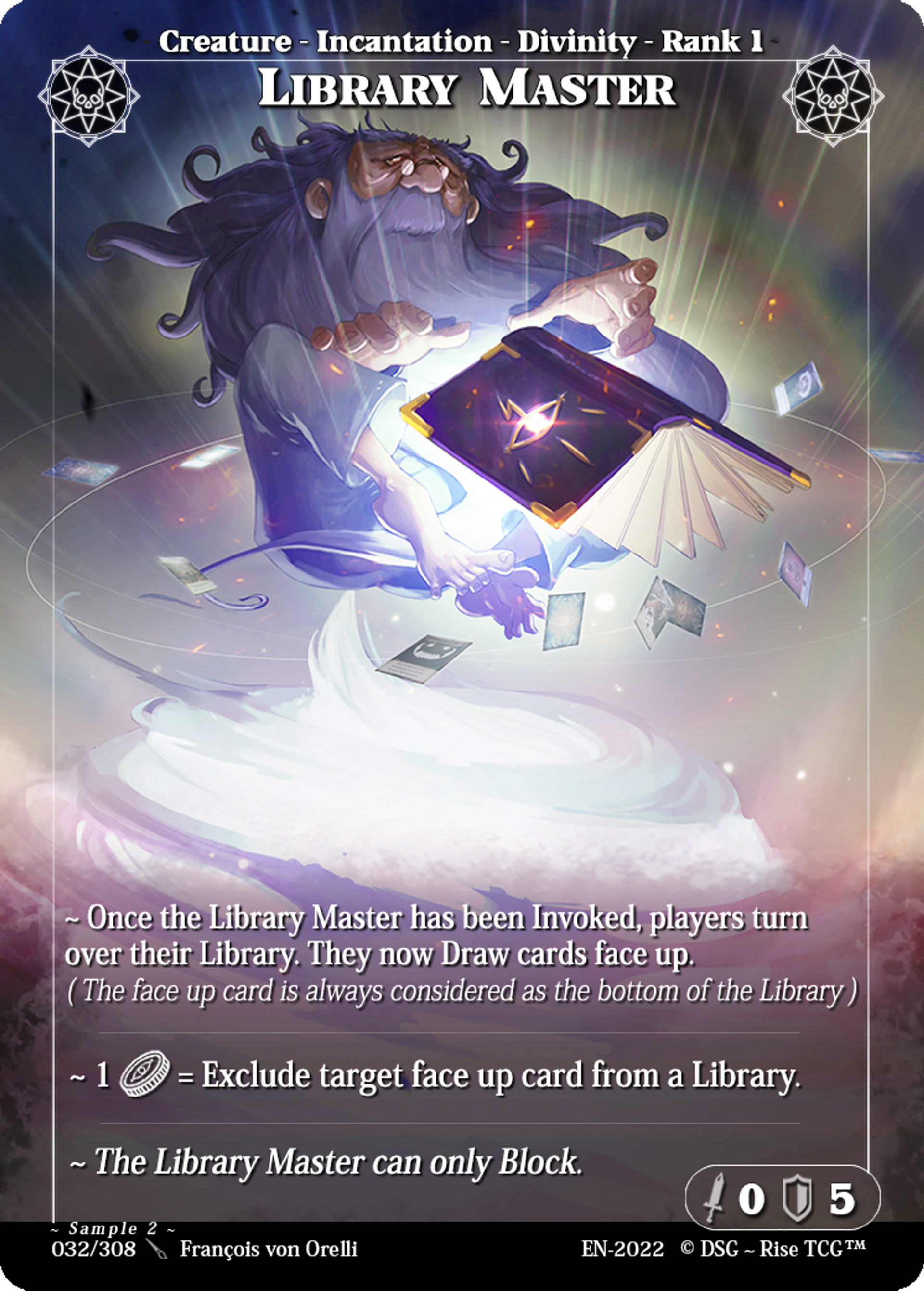 Library Master — Sample 2 — Rise TCG