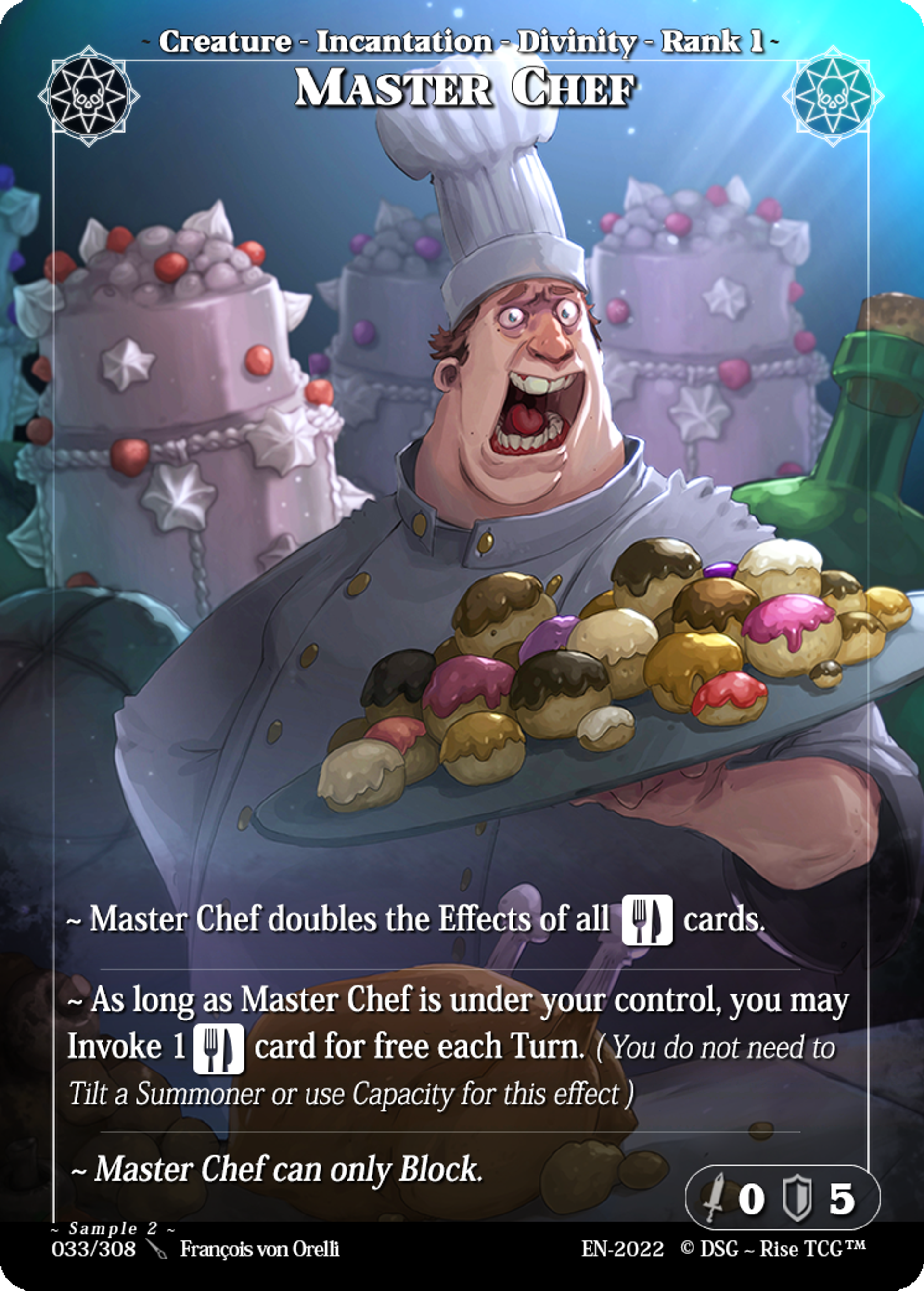 Master Chef — Sample 2 — Rise TCG