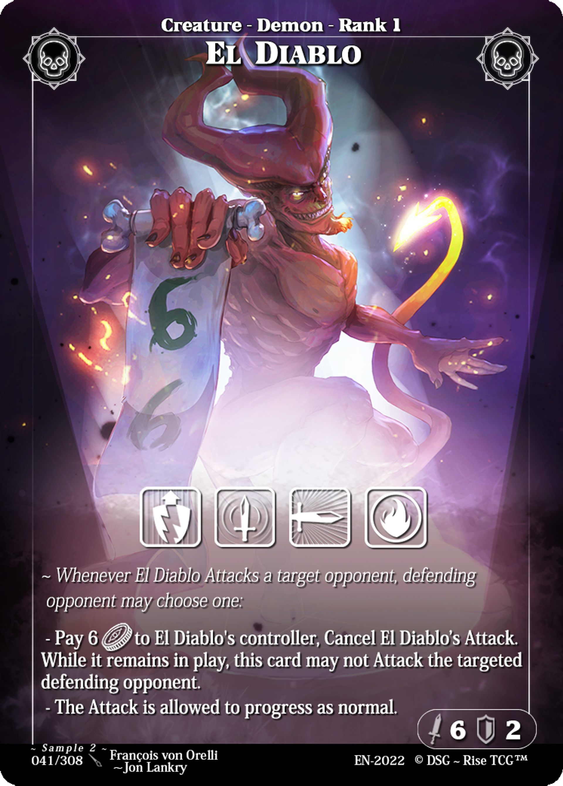 El Diablo — Sample 2 — Rise TCG