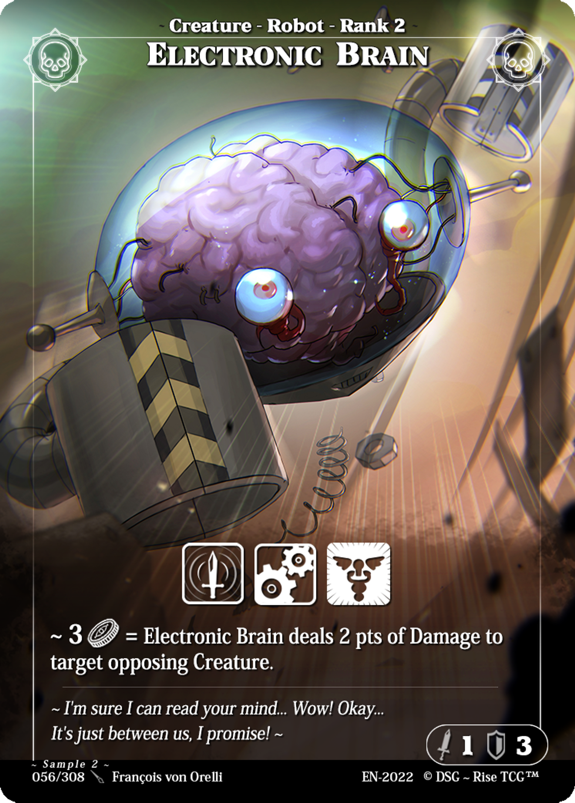 Electronic Brain — Sample 2 — Rise TCG