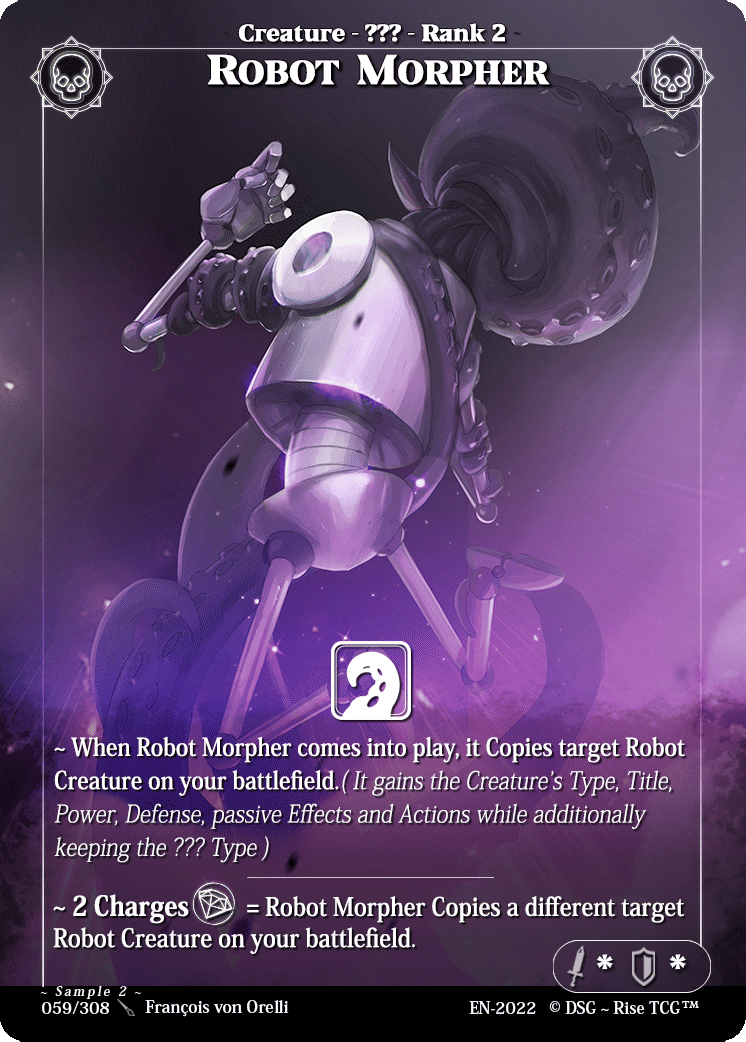 Robot Morpher — Sample 2 — Rise TCG