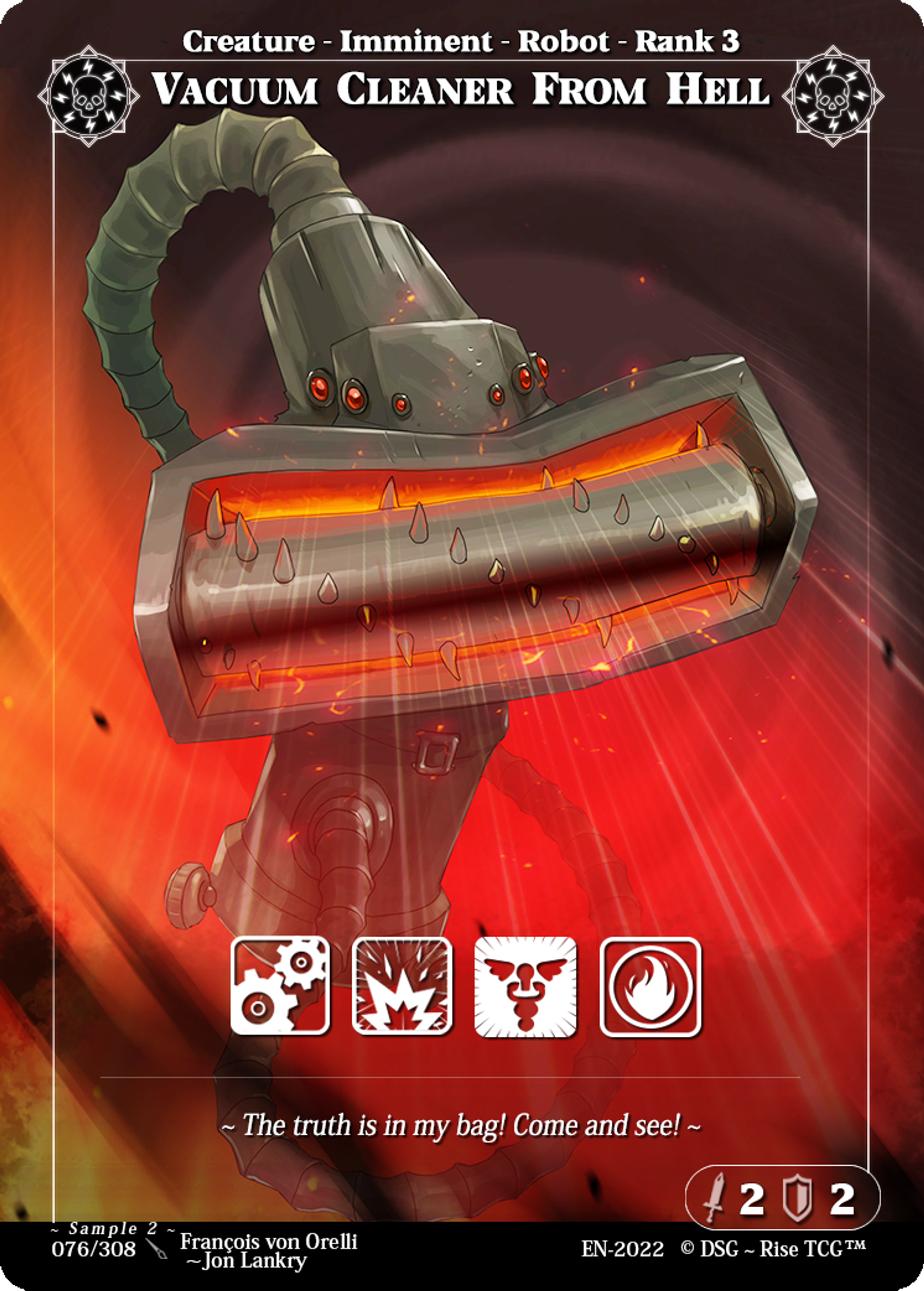 Vacum Cleaner From Hell — Sample 2 — Rise TCG