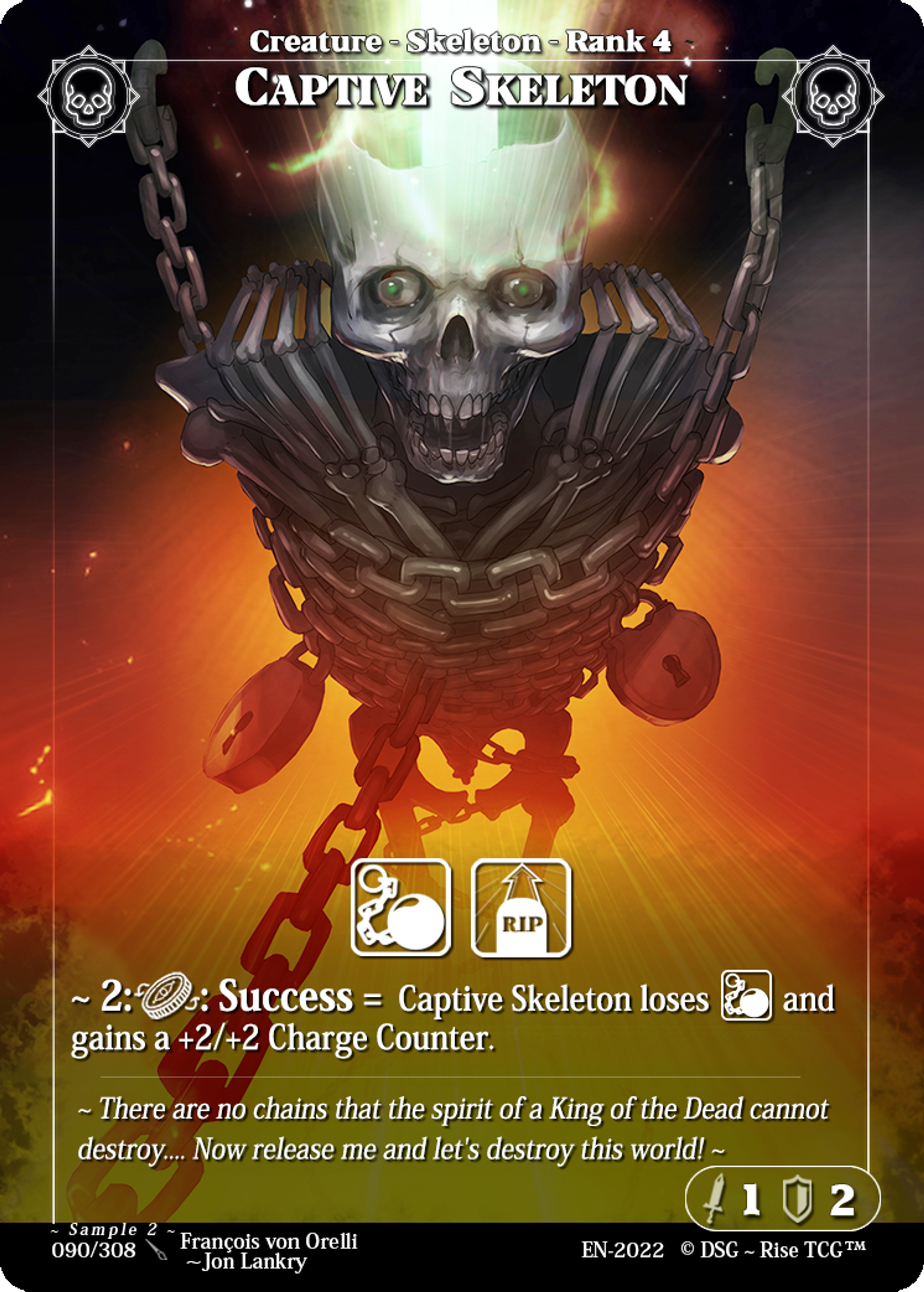 Captive Skeleton — Sample 2 — Rise TCG