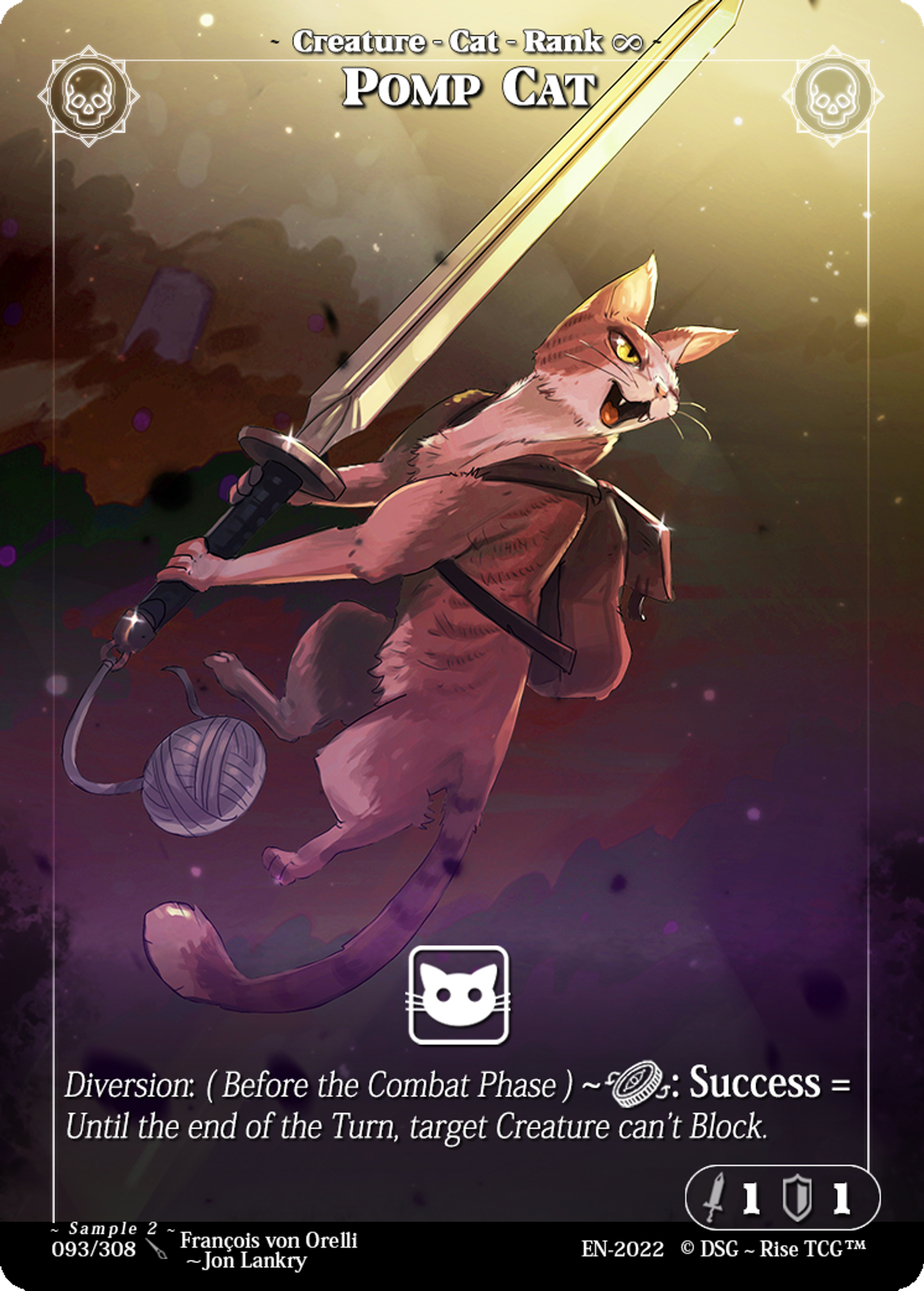 Pomp Cat — Sample 2 — Rise TCG