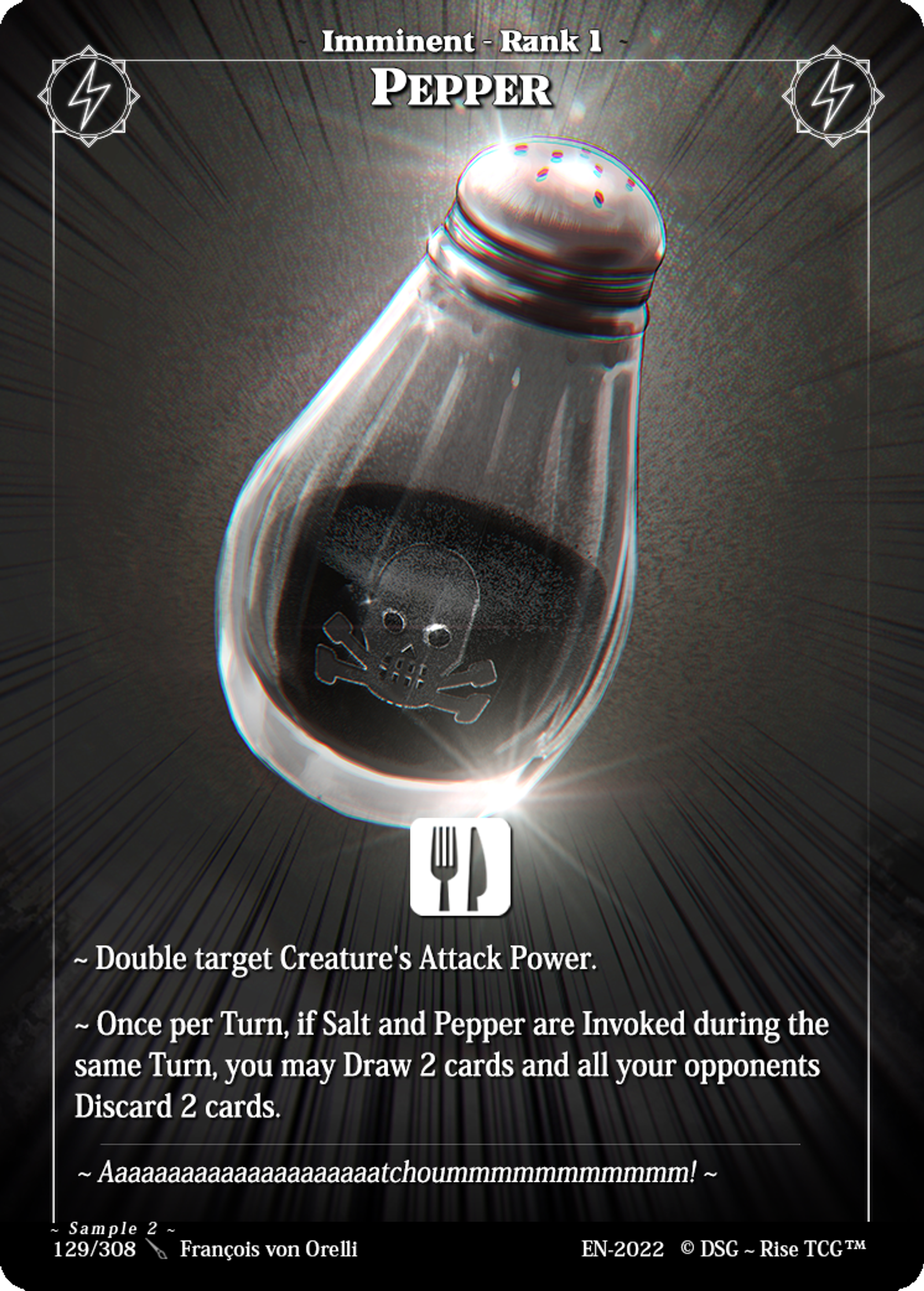 Pepper — Sample 2 — Rise TCG