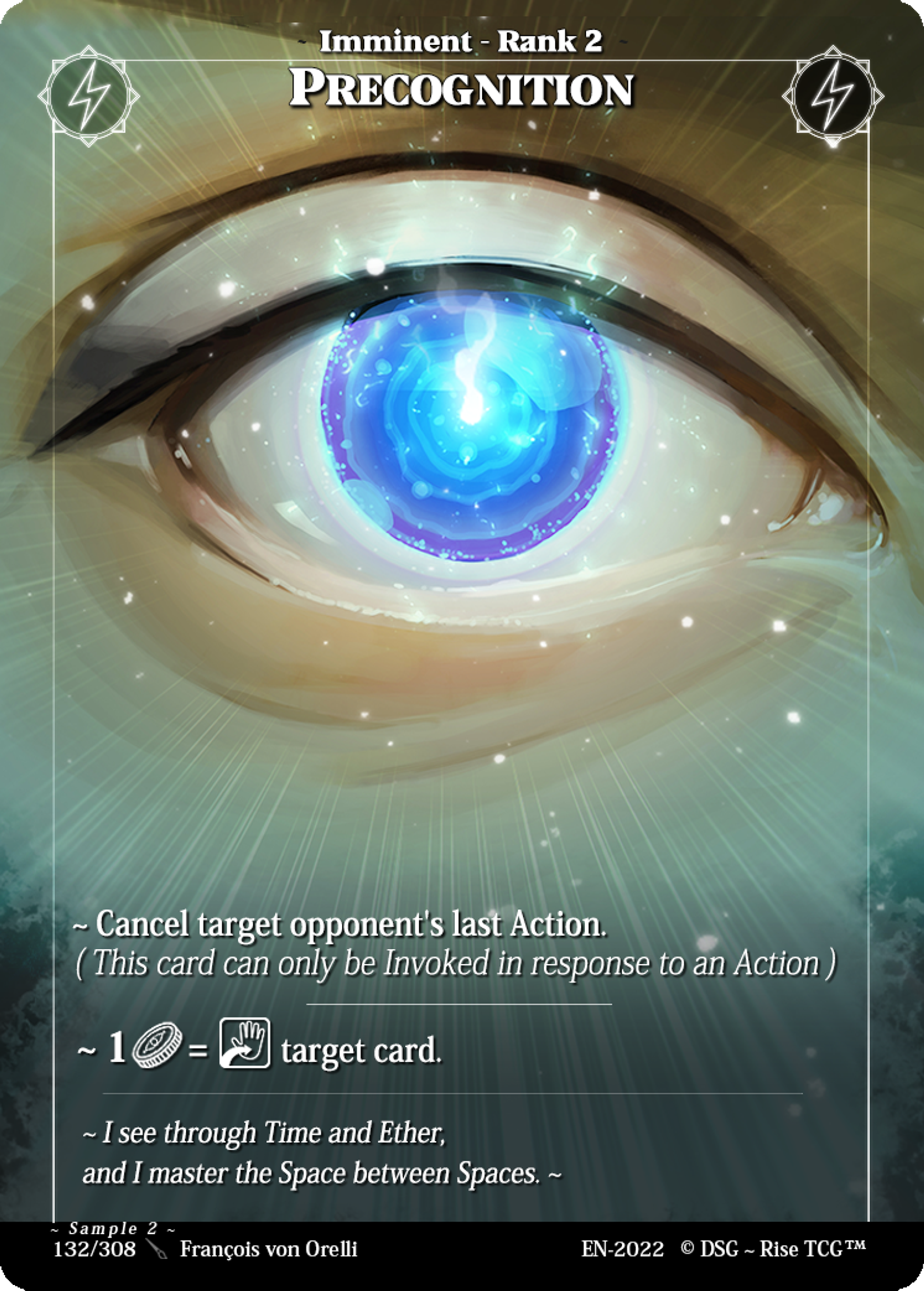 Precognition — Sample 2 — Rise TCG