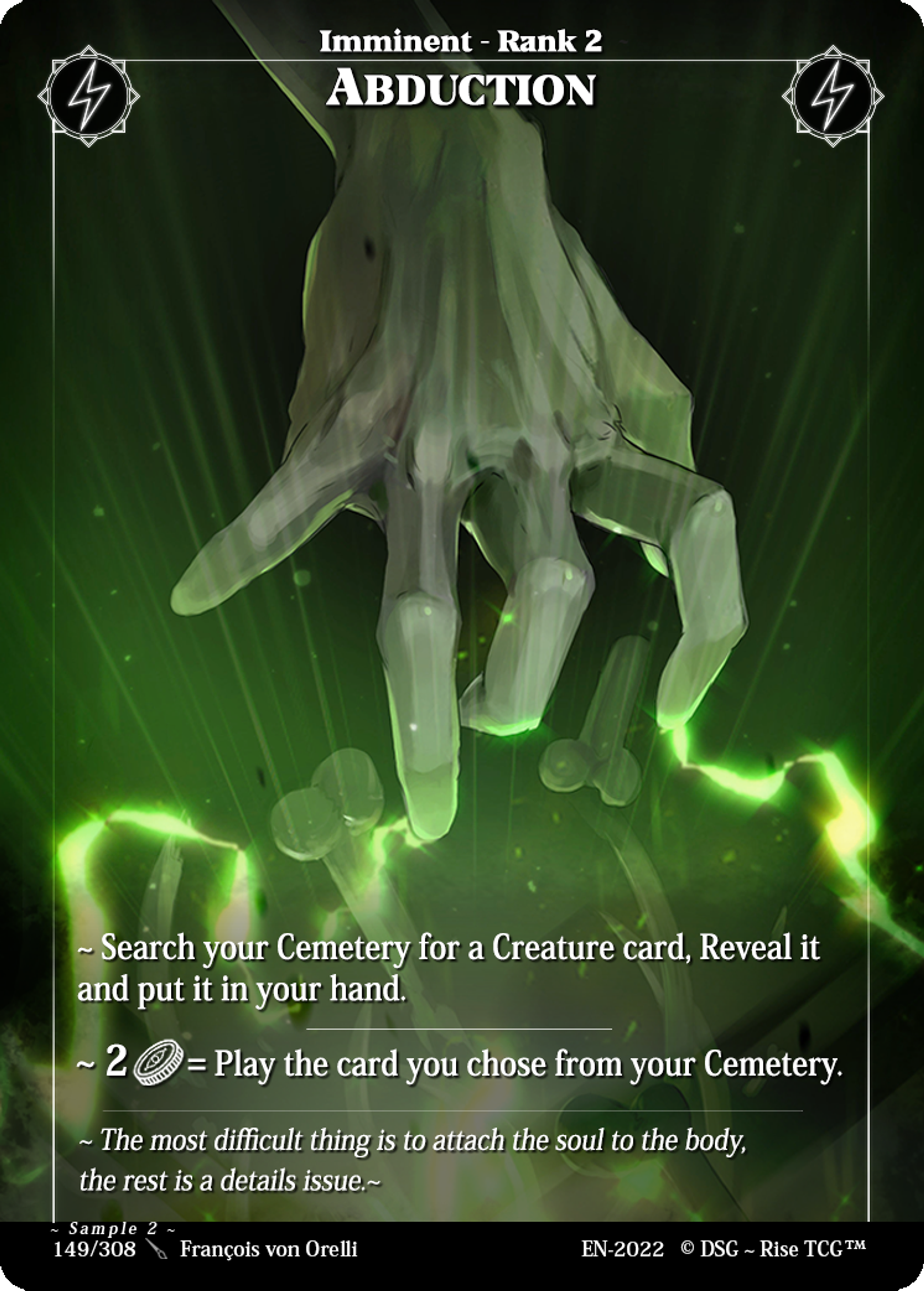 Abduction — Sample 2 — Rise TCG