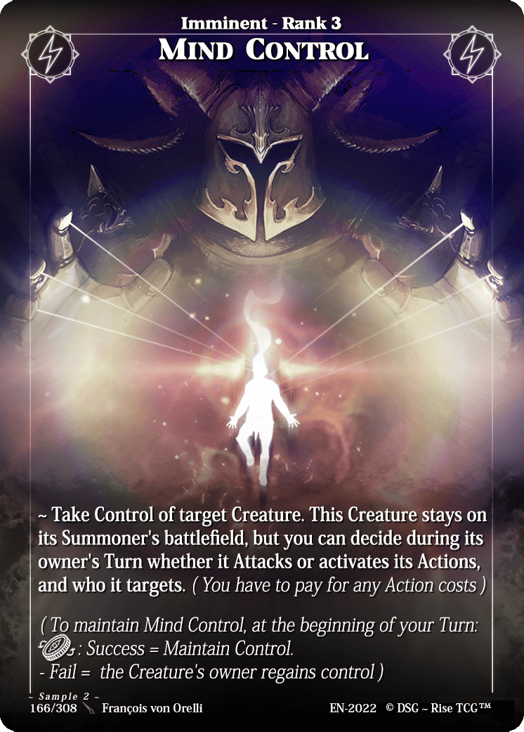 Mind Control — Sample 2 — Rise TCG