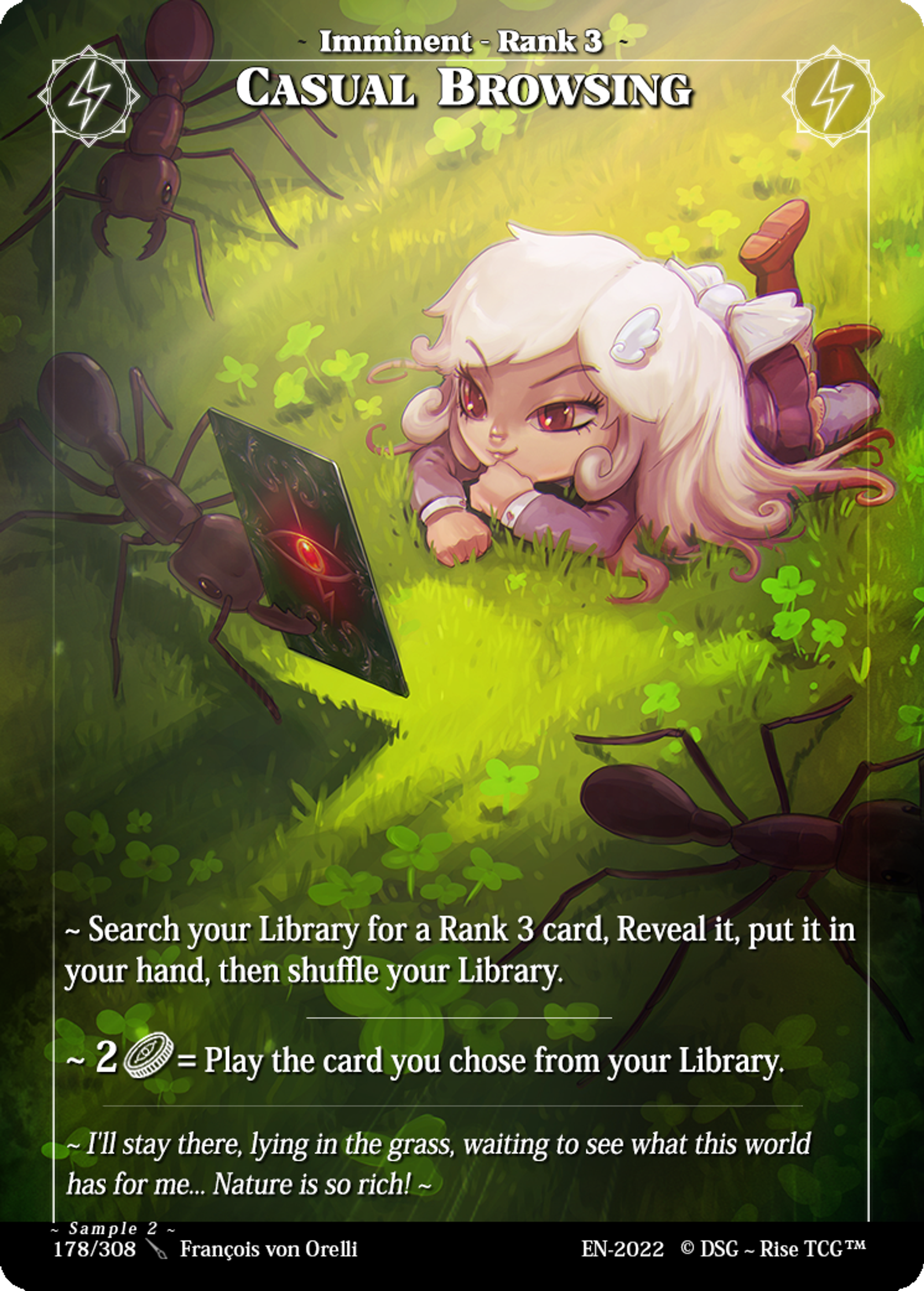 Casual Browsing — Sample 2 — Rise TCG