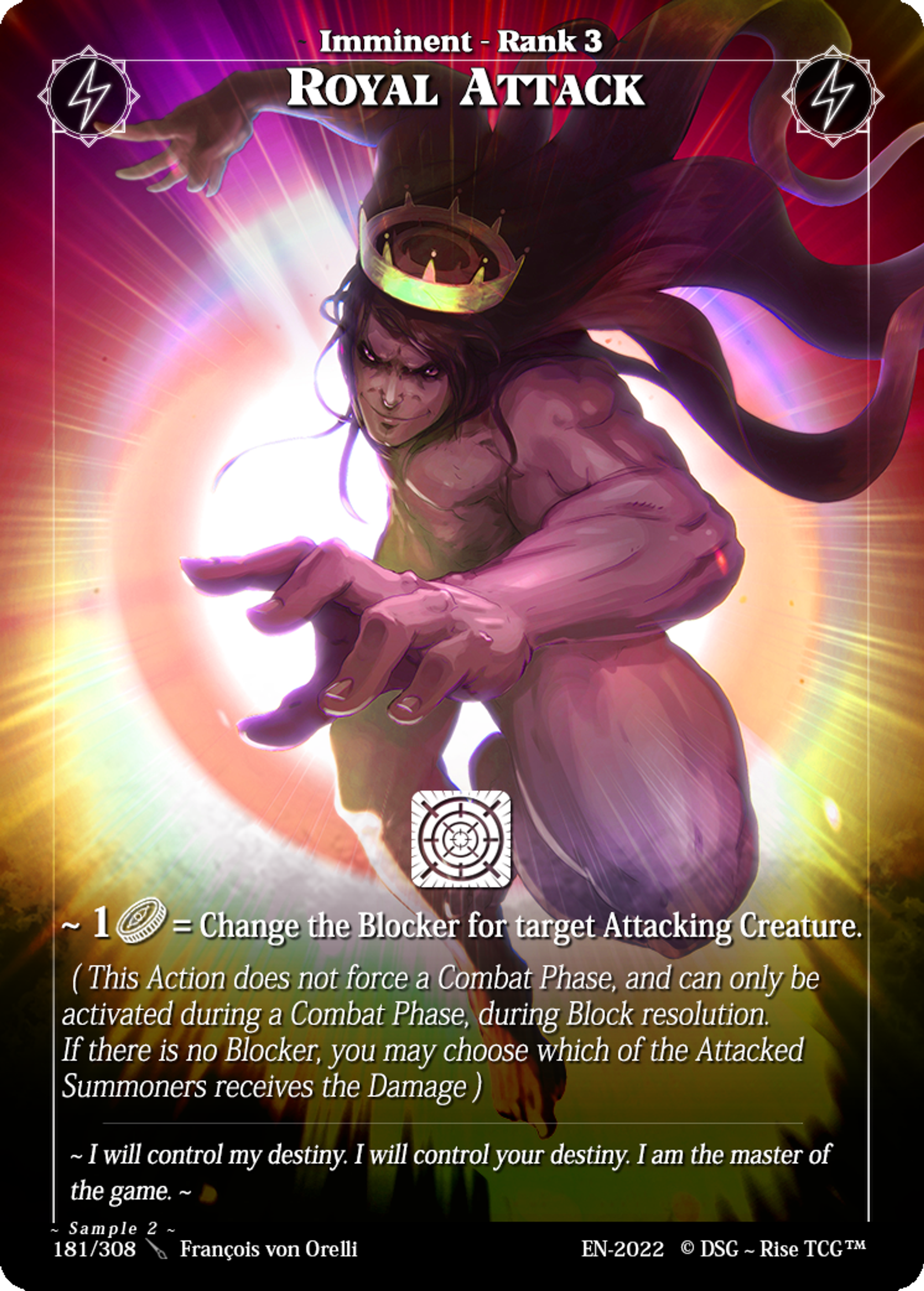 Royal Attack — Sample 2 — Rise TCG