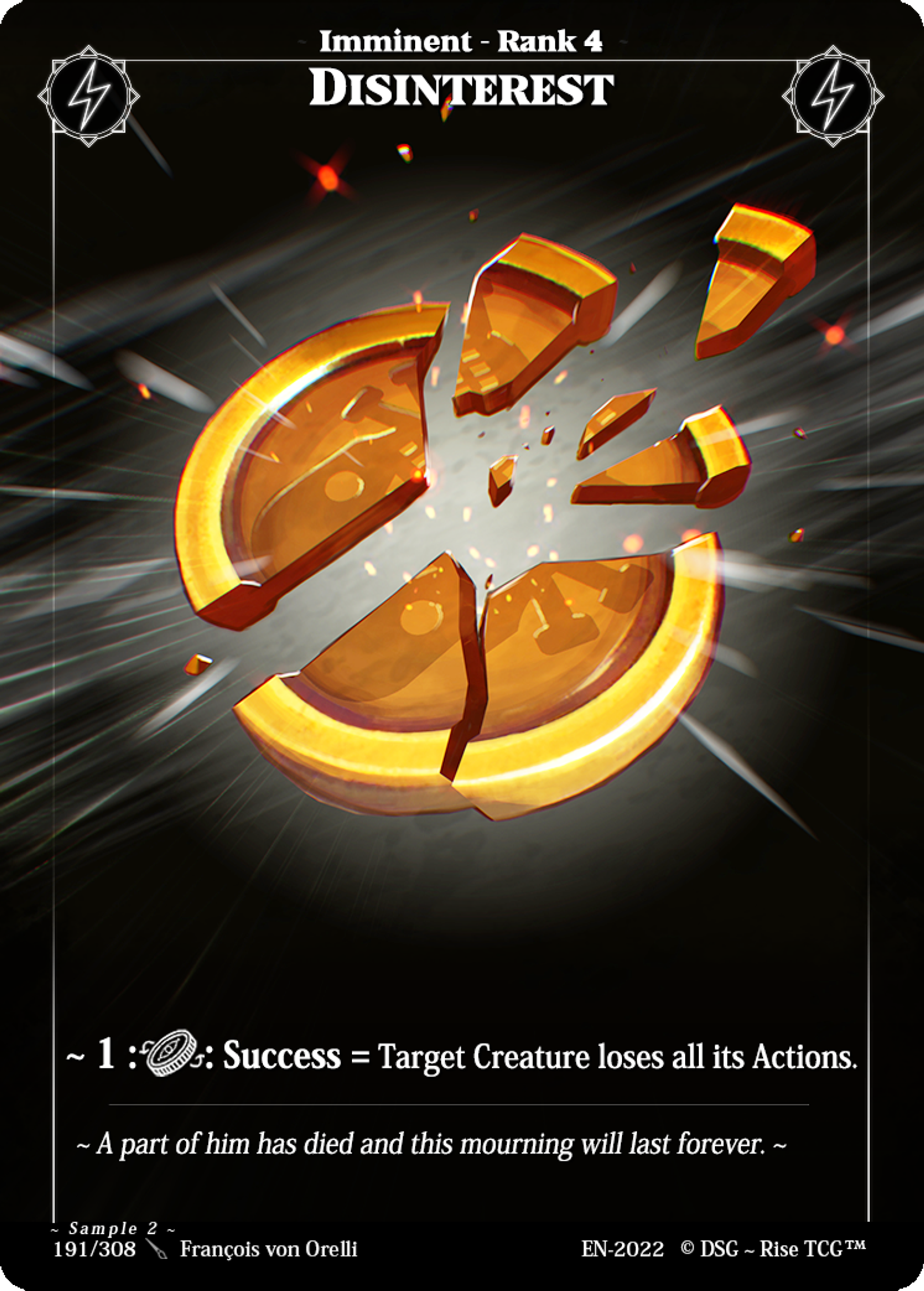 Disinterest — Sample 2 — Rise TCG