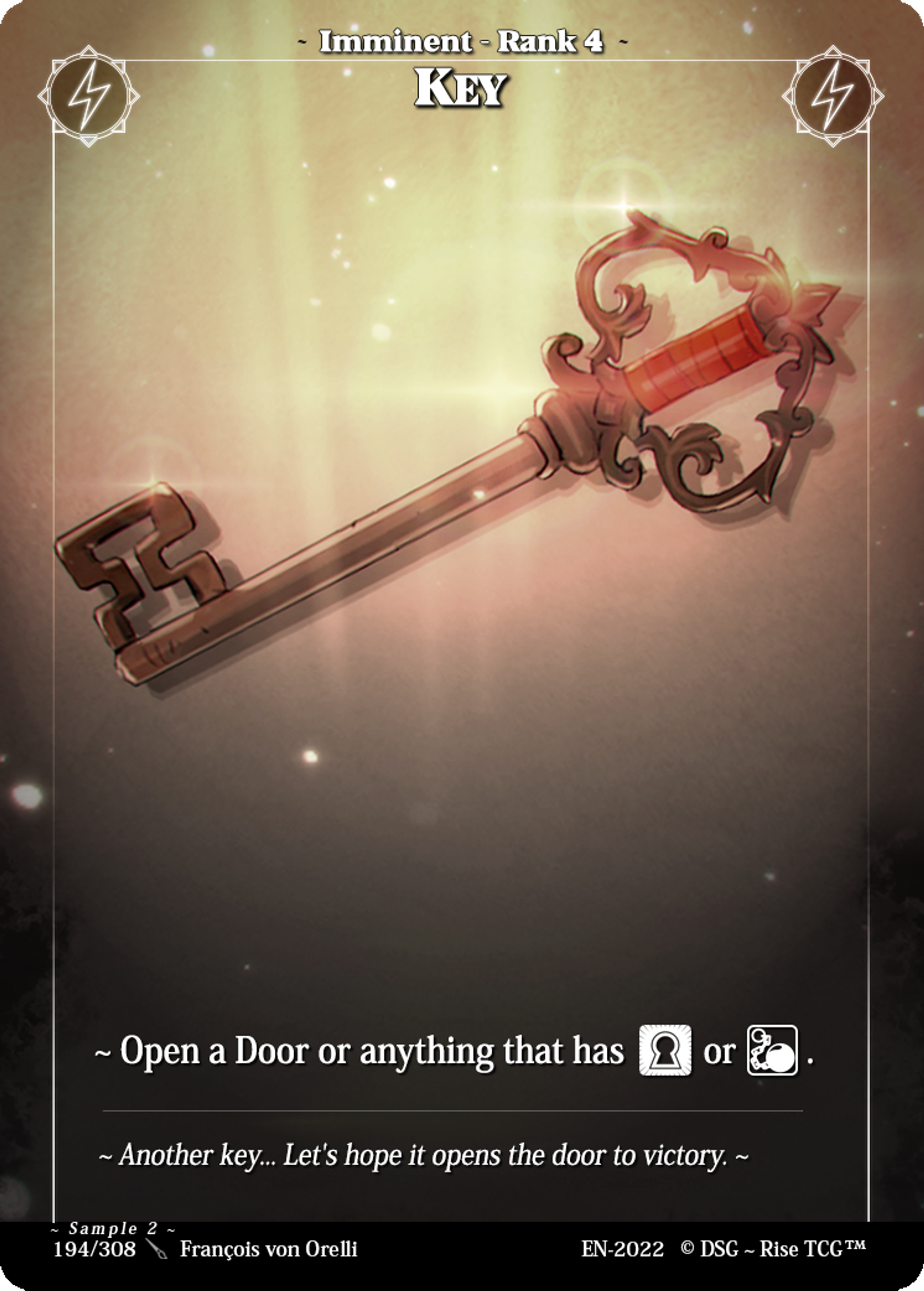 Key — Sample 2 — Rise TCG