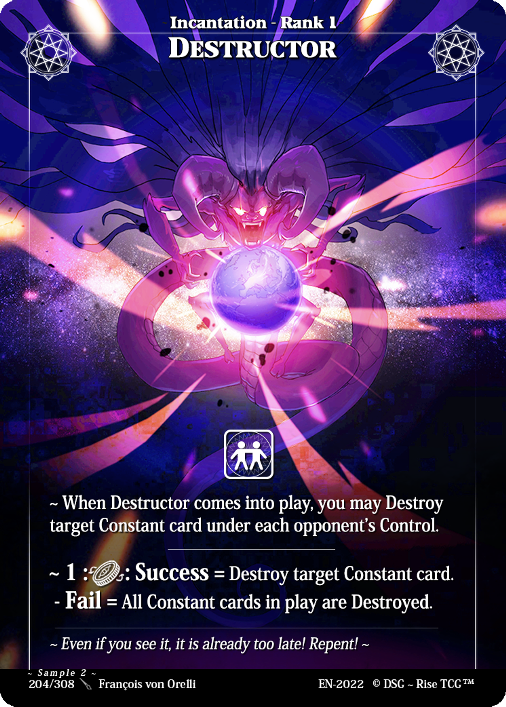 Destructor — Sample 2 — Rise TCG