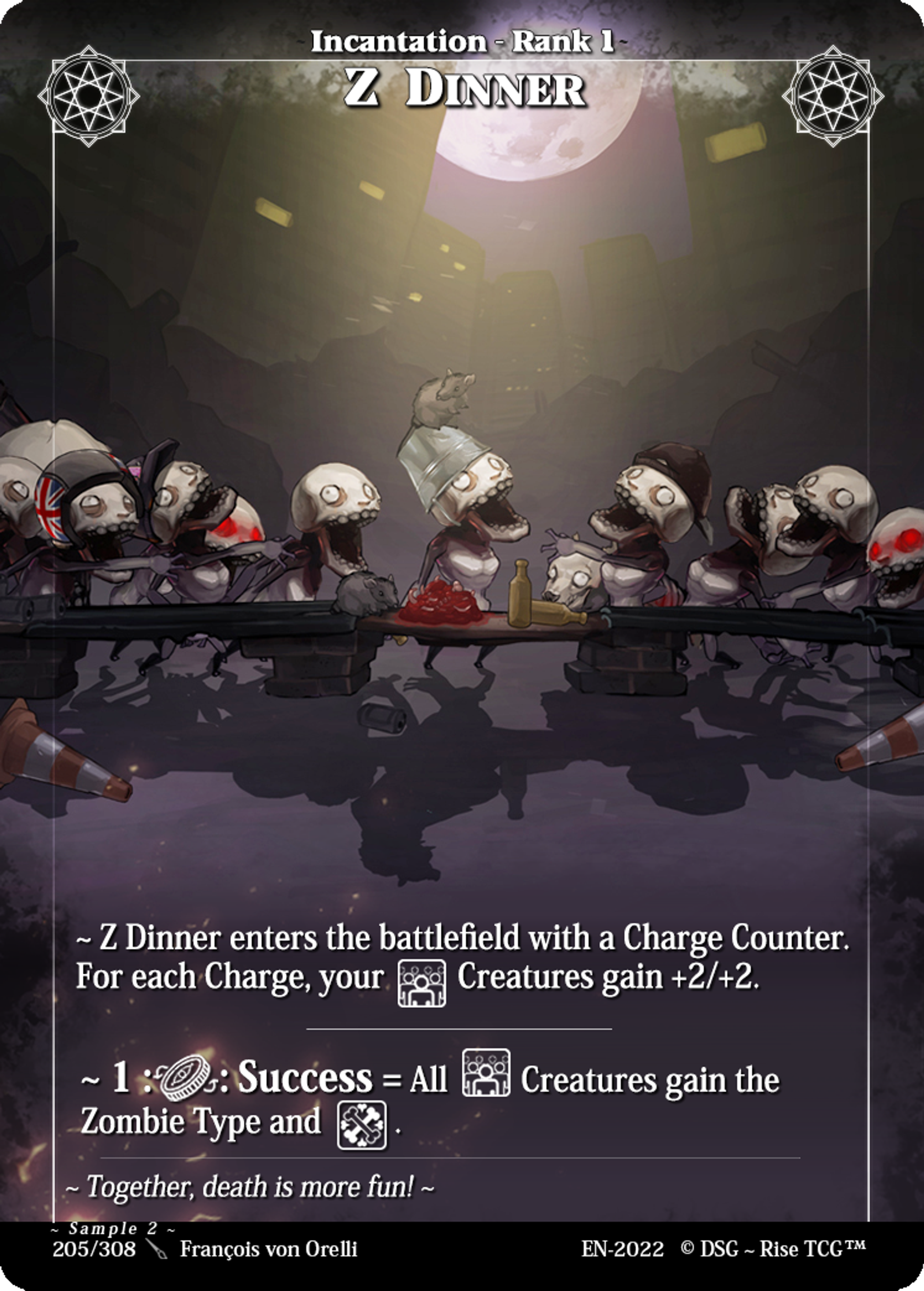 Z Dinner — Sample 2 — Rise TCG