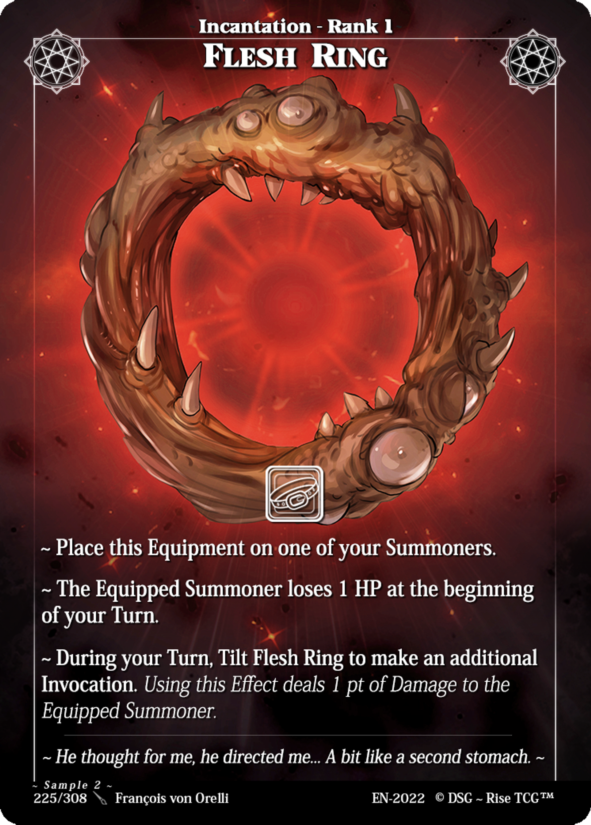 Flesh Ring — Sample 2 — Rise TCG