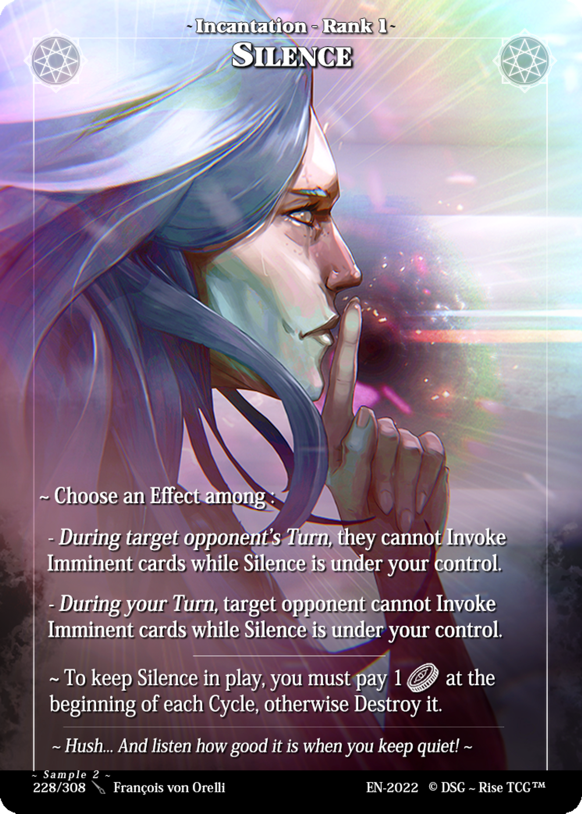 Silence — Sample 2 — Rise TCG