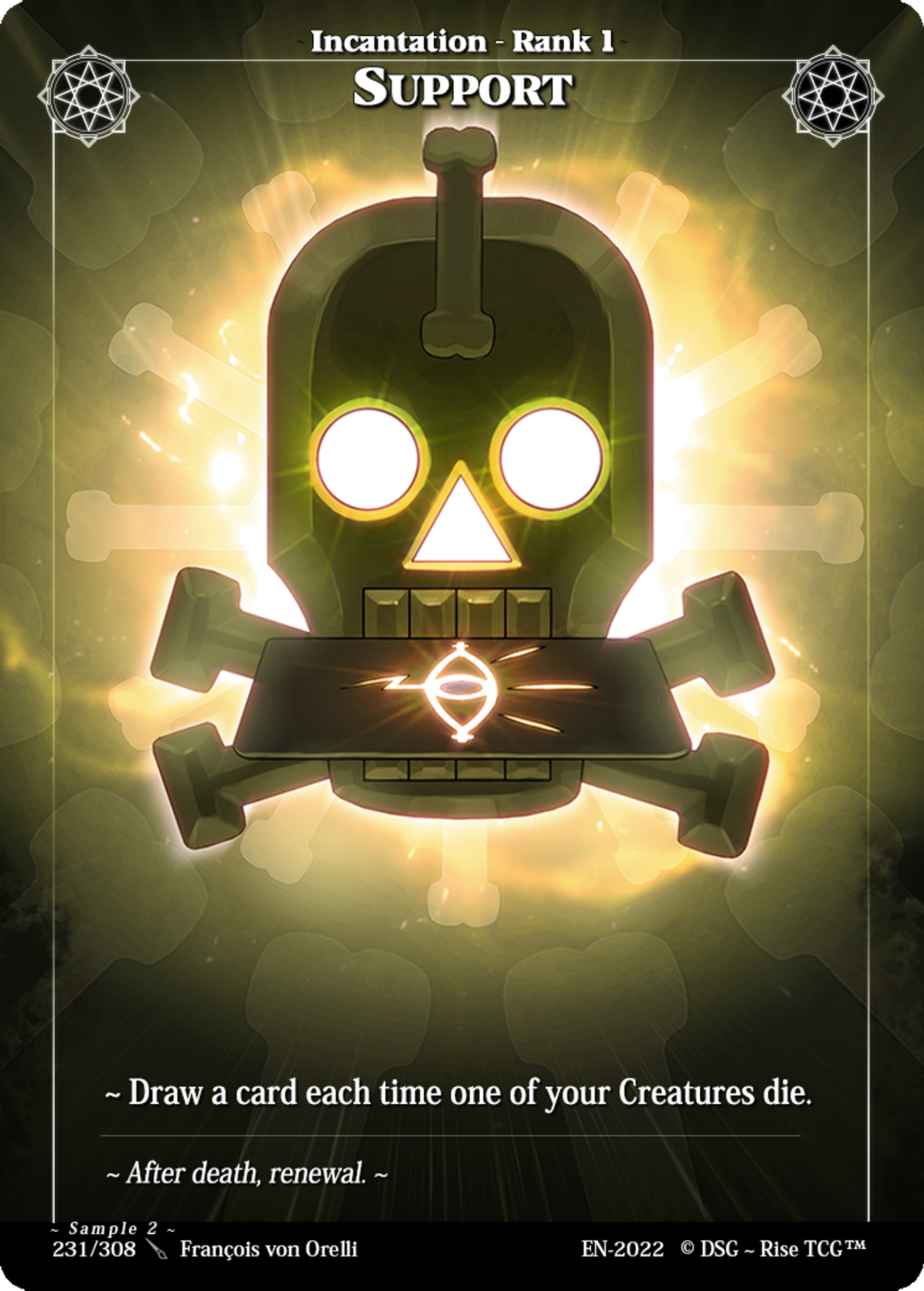 Support — Sample 2 — Rise TCG