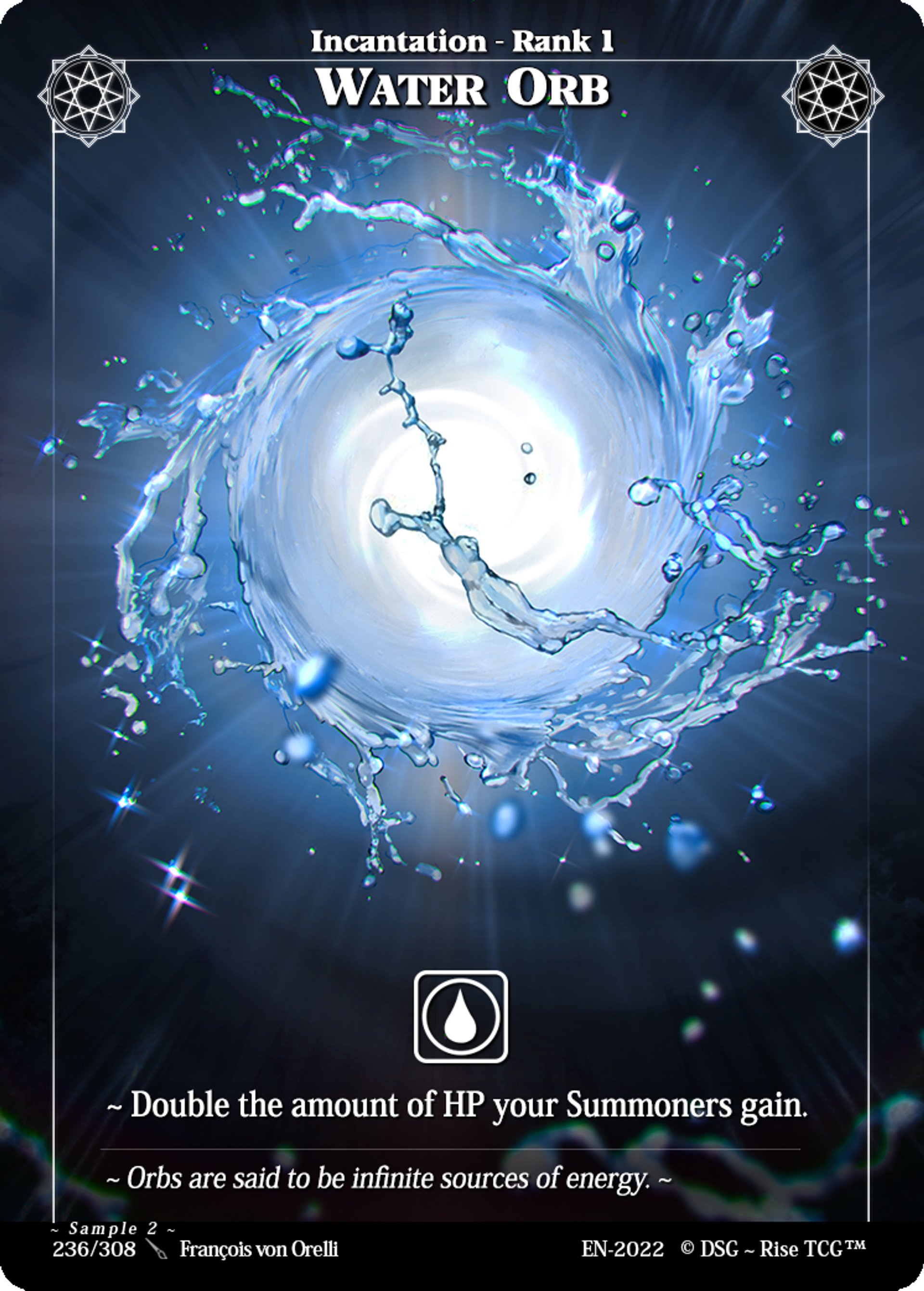 Water Orb — Sample 2 — Rise TCG