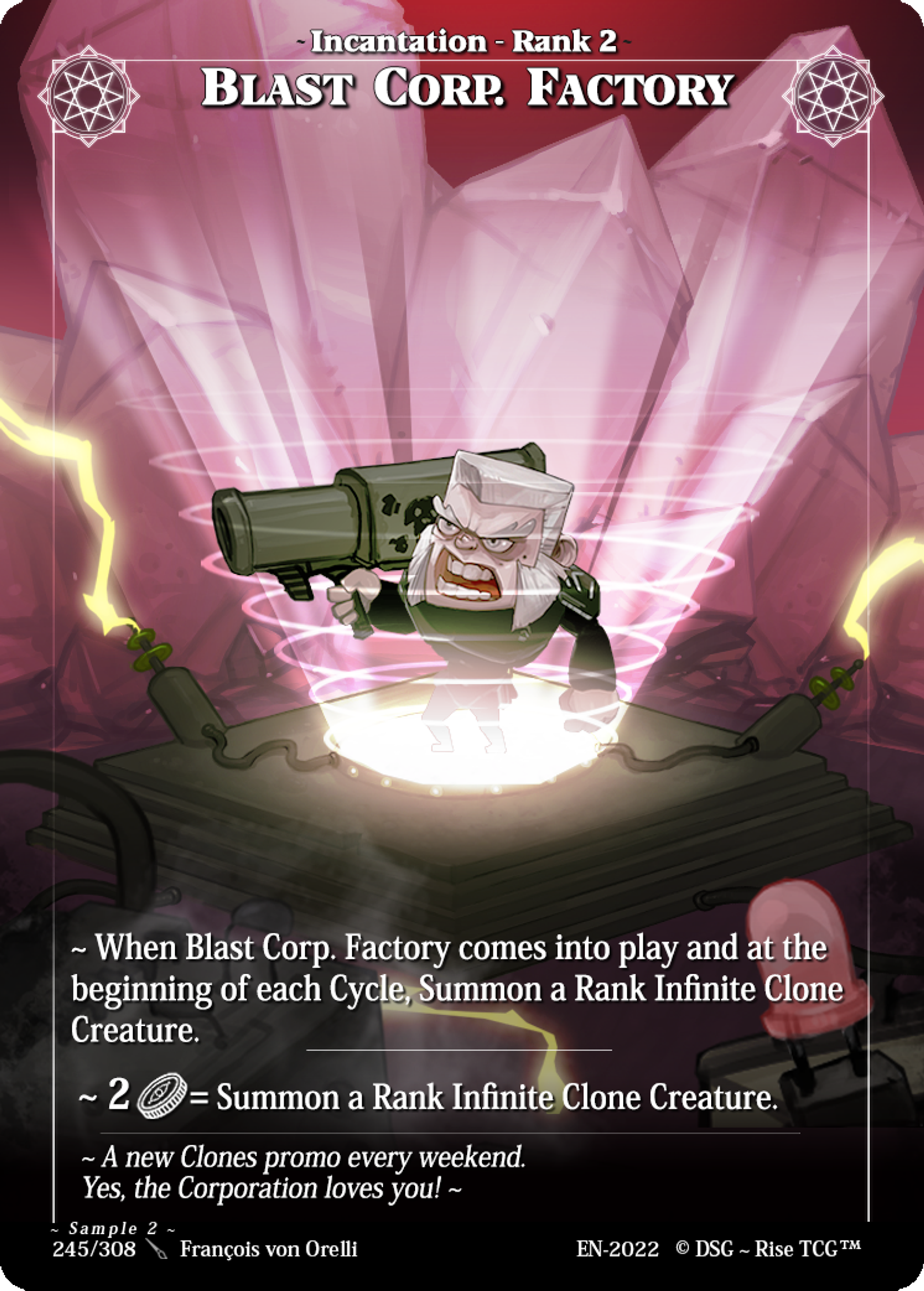 Blast Corp. Factory — Sample 2 — Rise TCG