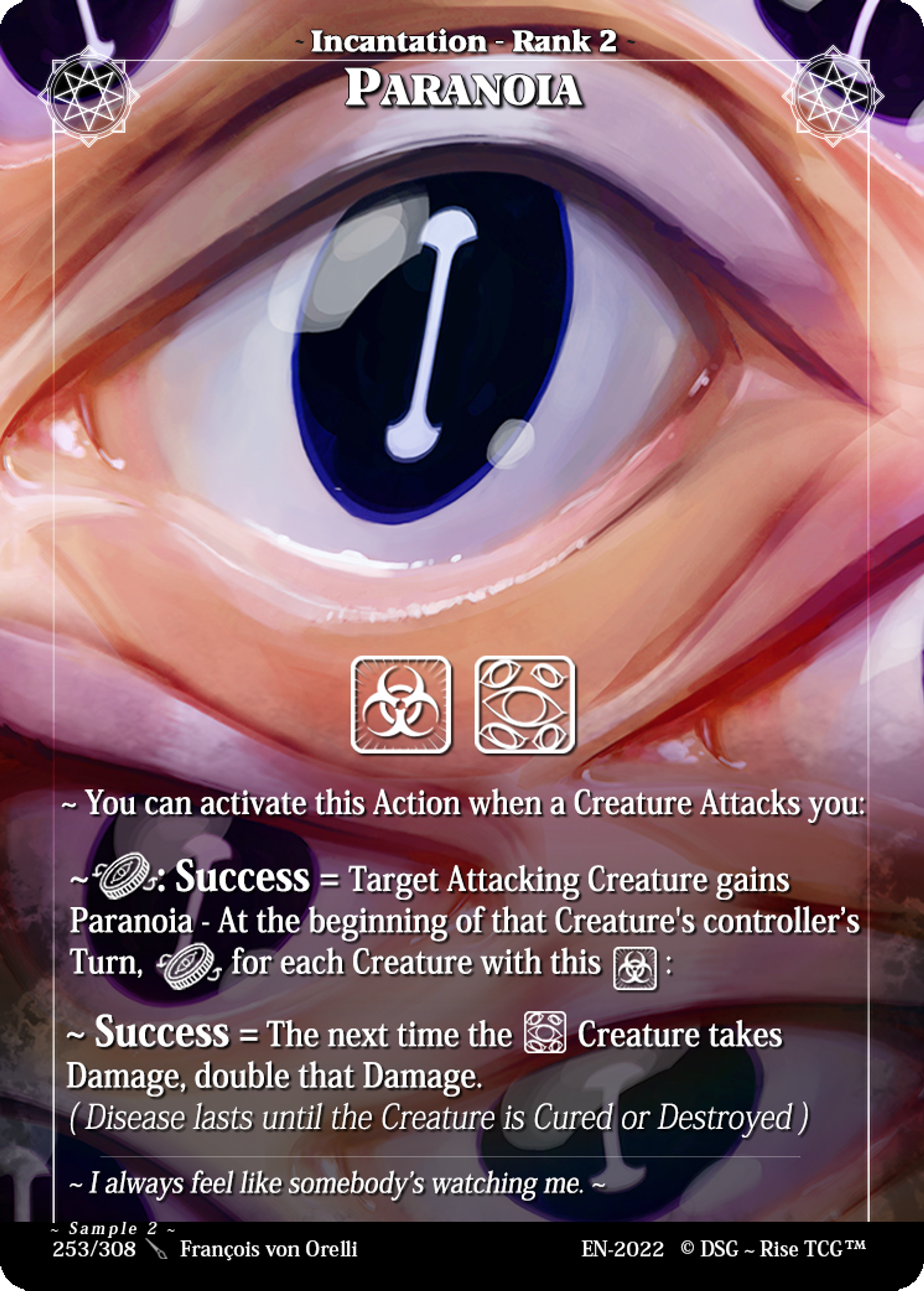 Paranoia — Sample 2 — Rise TCG