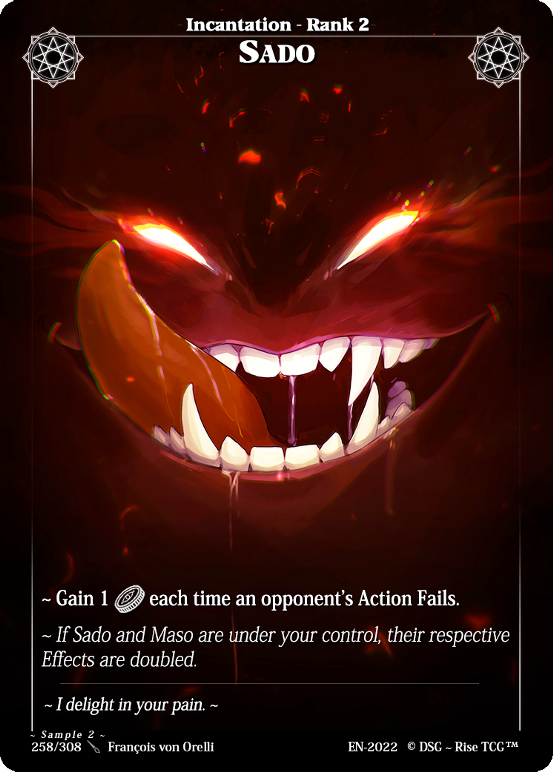 Sado — Sample 2 — Rise TCG
