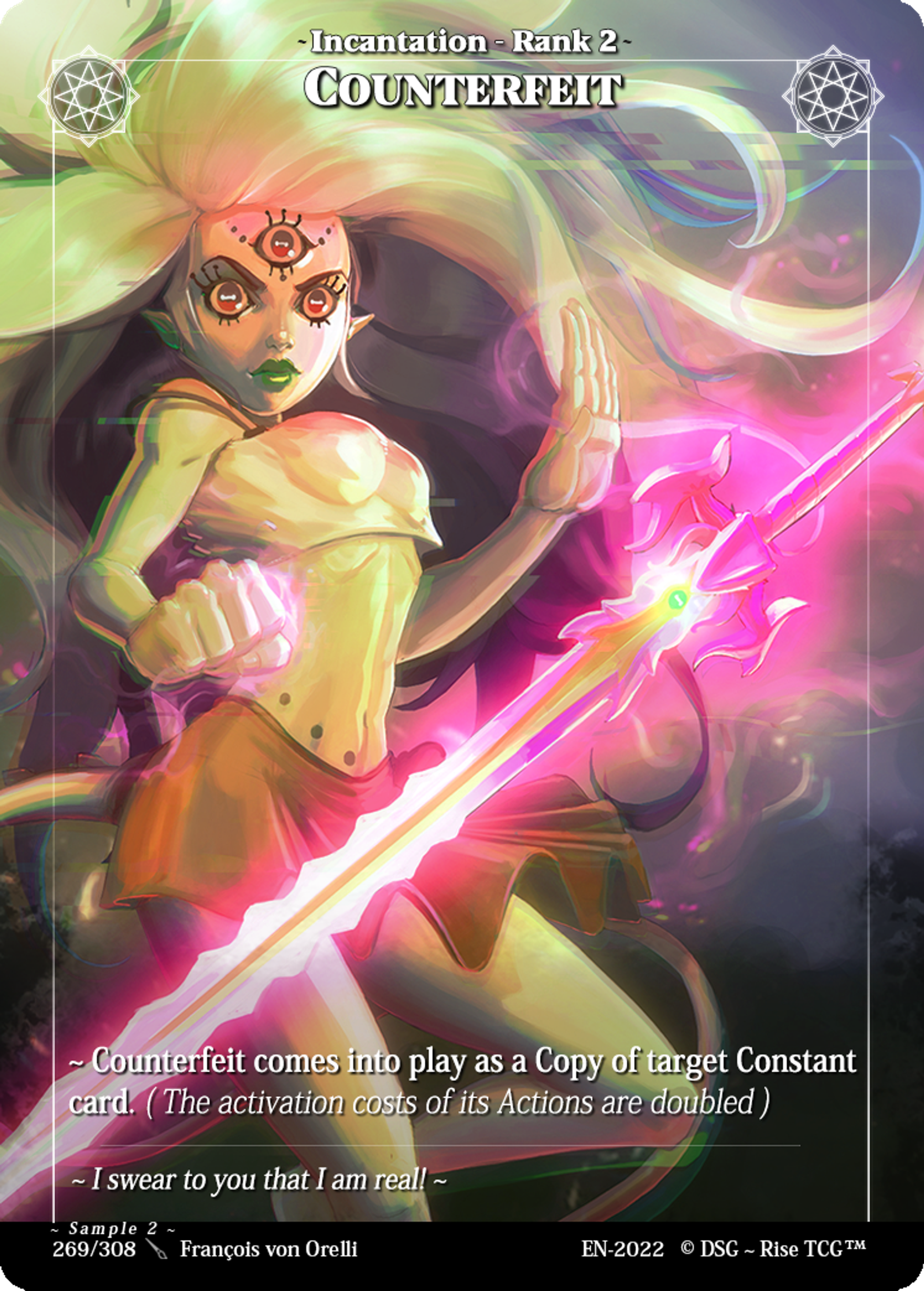 Counterfeit — Sample 2 — Rise TCG