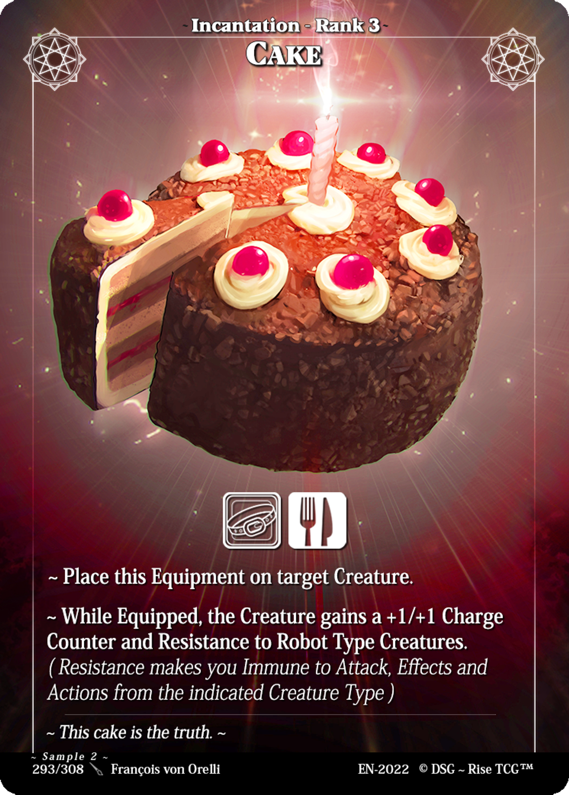 Cake — Sample 2 — Rise TCG